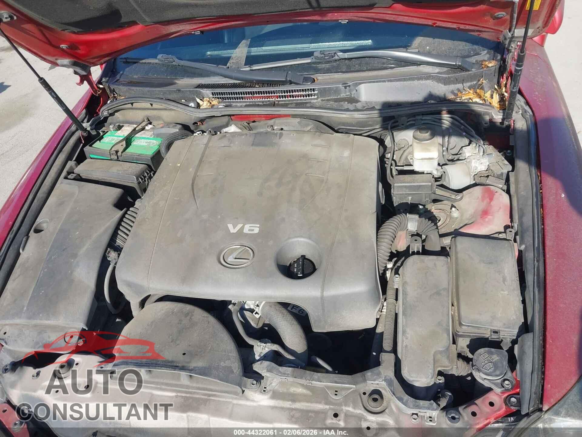 LEXUS IS 250 2011 - JTHBF5C24B5151574