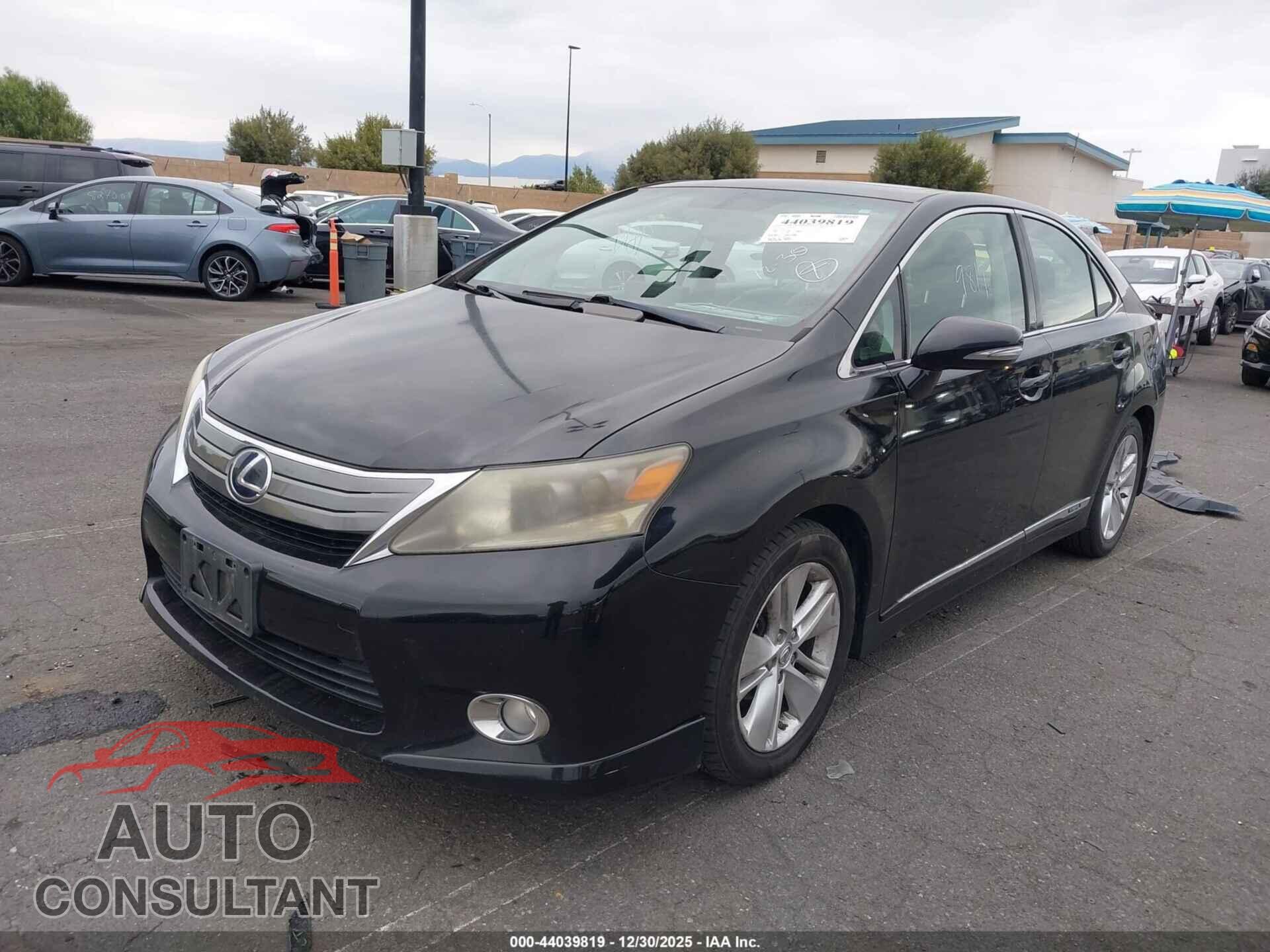LEXUS HS 250H 2010 - JTHBB1BA0A2033079