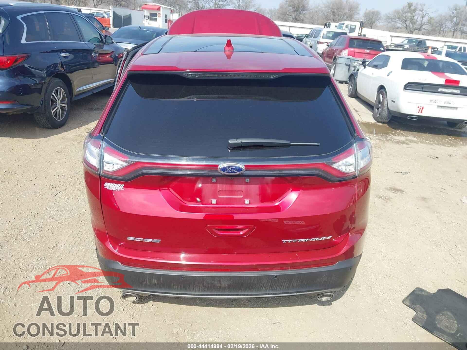 FORD EDGE 2016 - 2FMPK3K87GBC36761