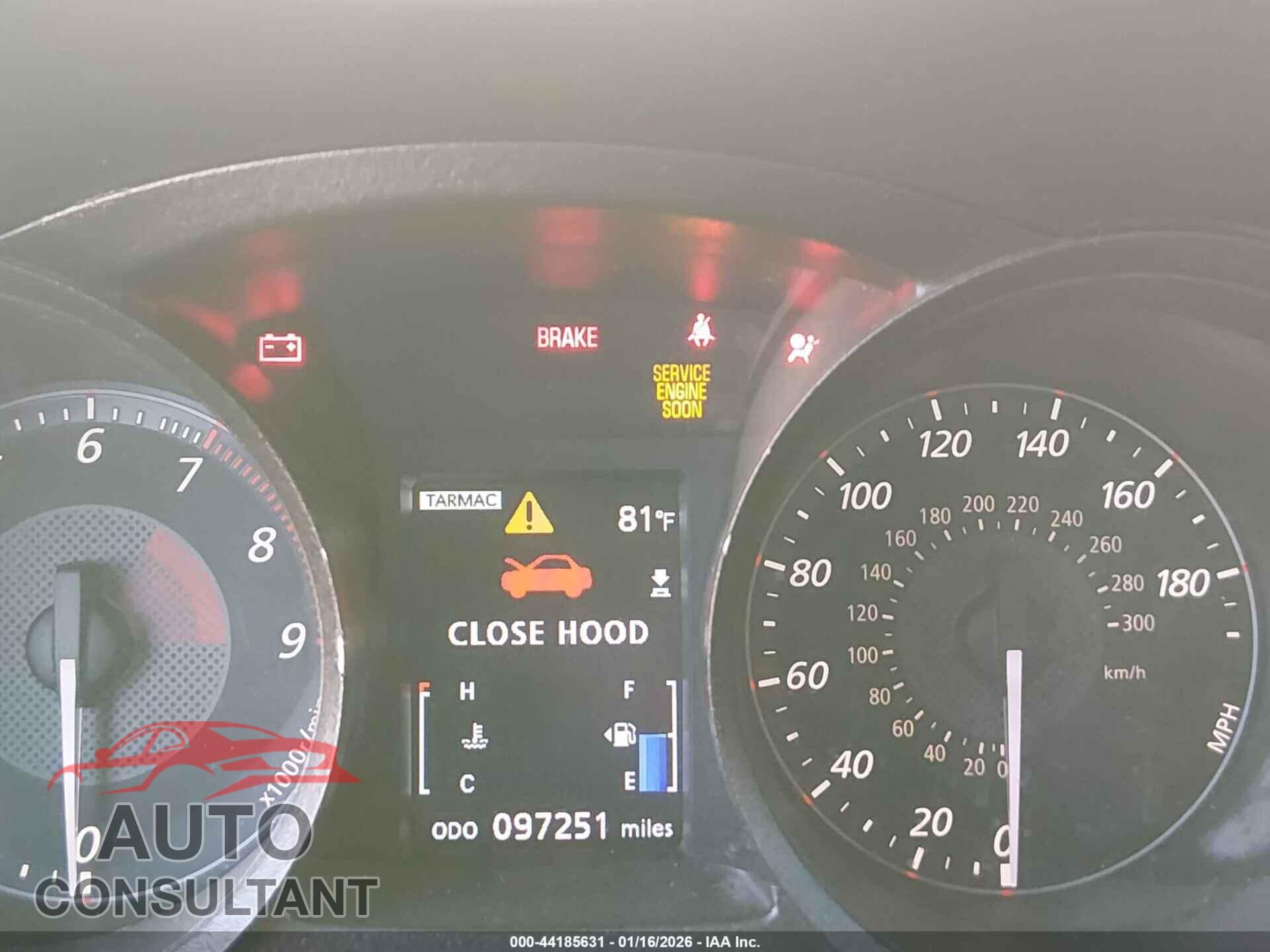 MITSUBISHI LANCER EVOLUTION 2010 - JA32W8FV3AU033432