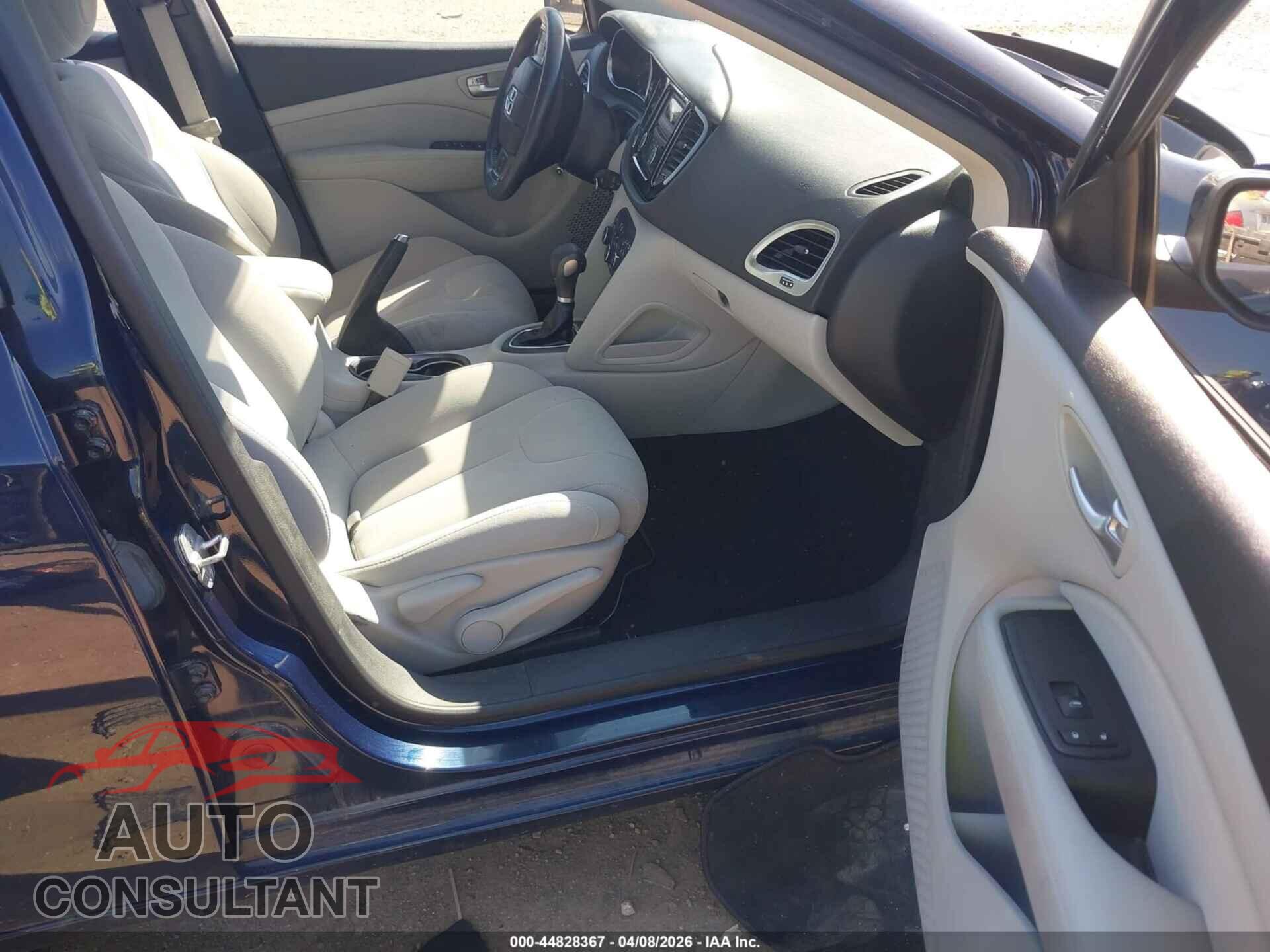DODGE DART 2013 - 1C3CDFBA5DD136704