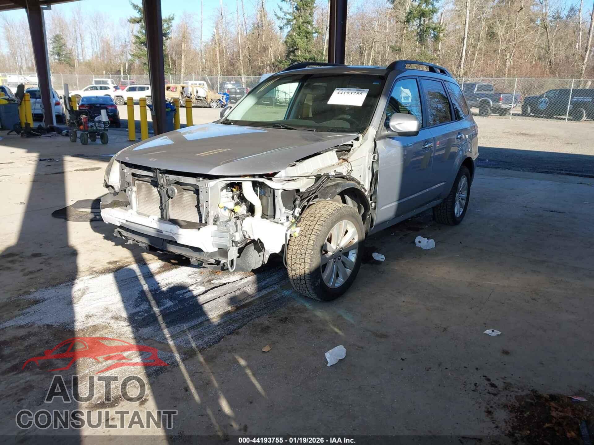 SUBARU FORESTER 2012 - JF2SHAEC0CH456839