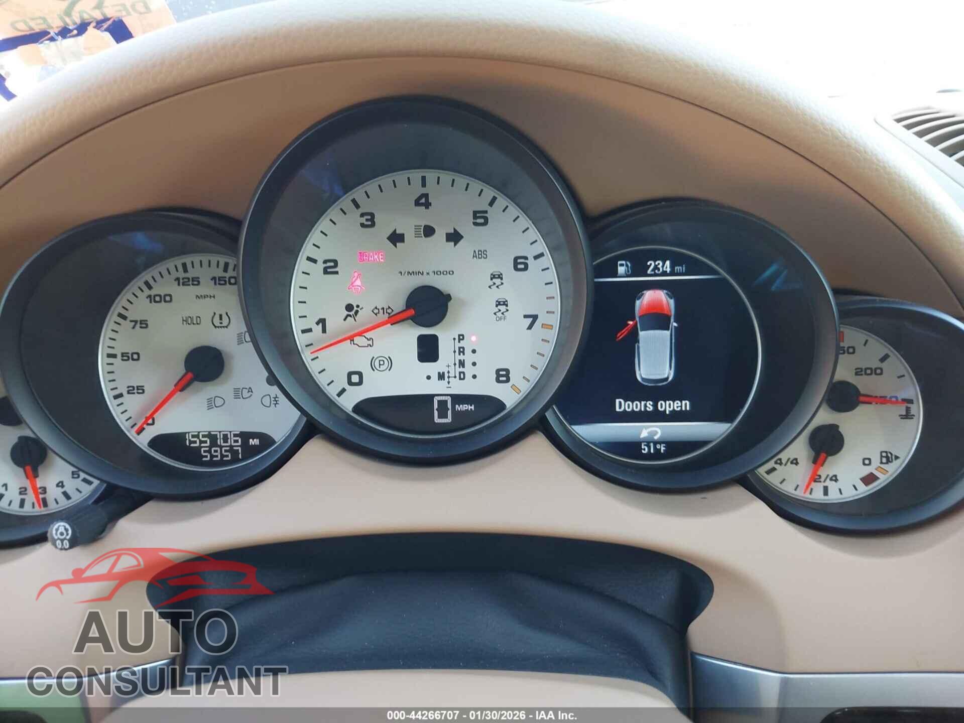 PORSCHE CAYENNE 2016 - WP1AA2A27GLA08973