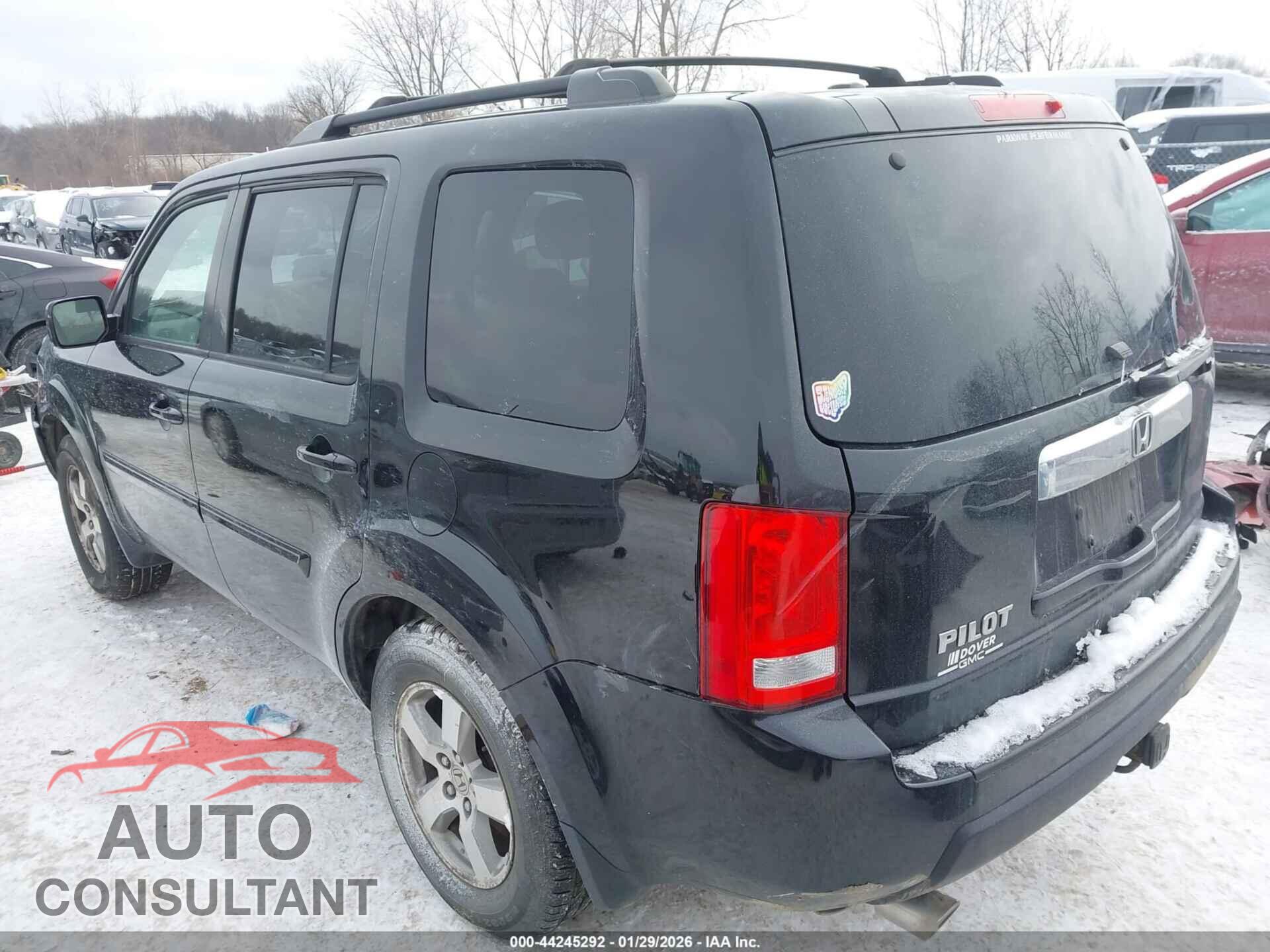 HONDA PILOT 2009 - 5FNYF48679B054430