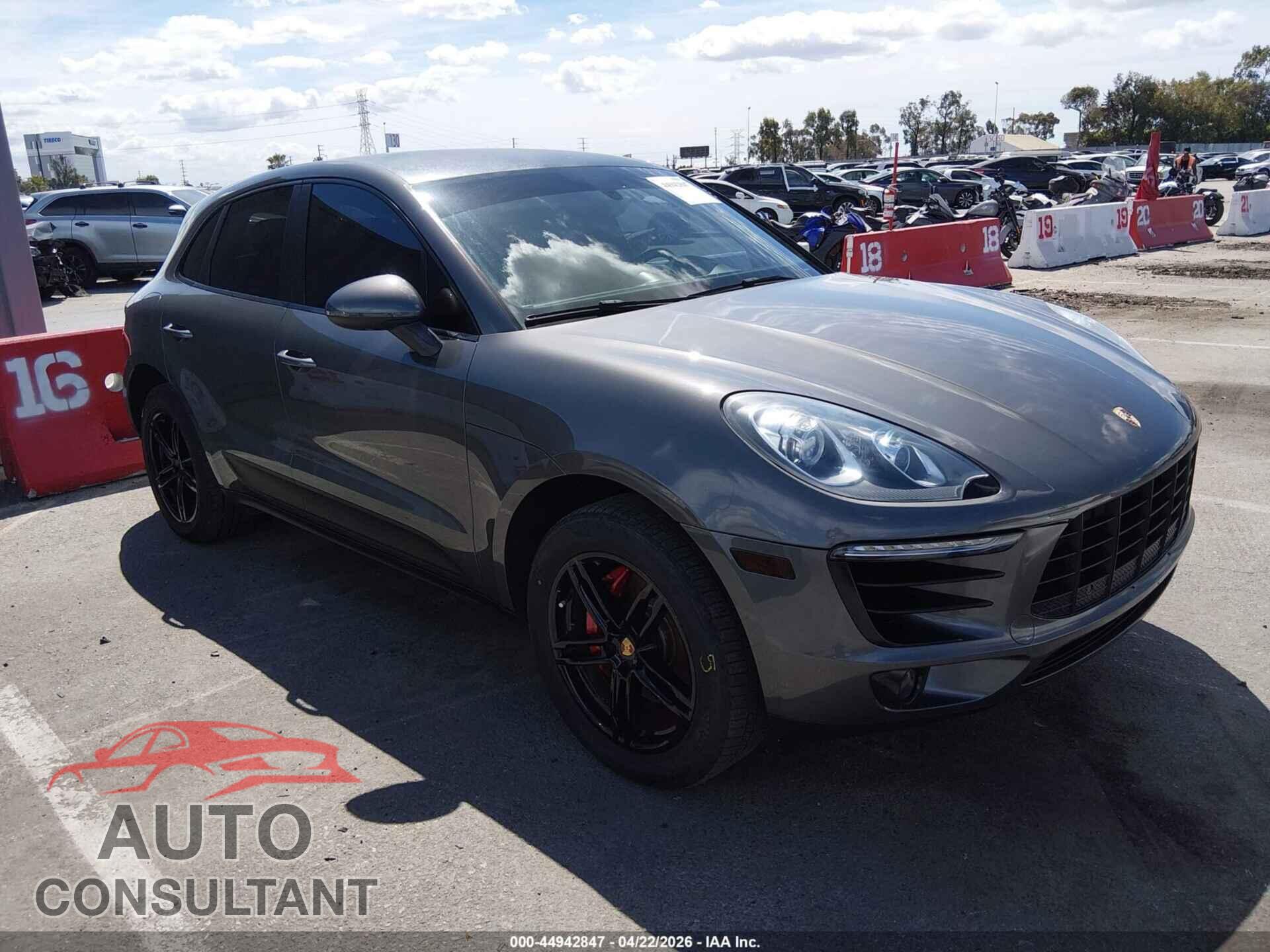 PORSCHE MACAN 2015 - WP1AB2A58FLB52392