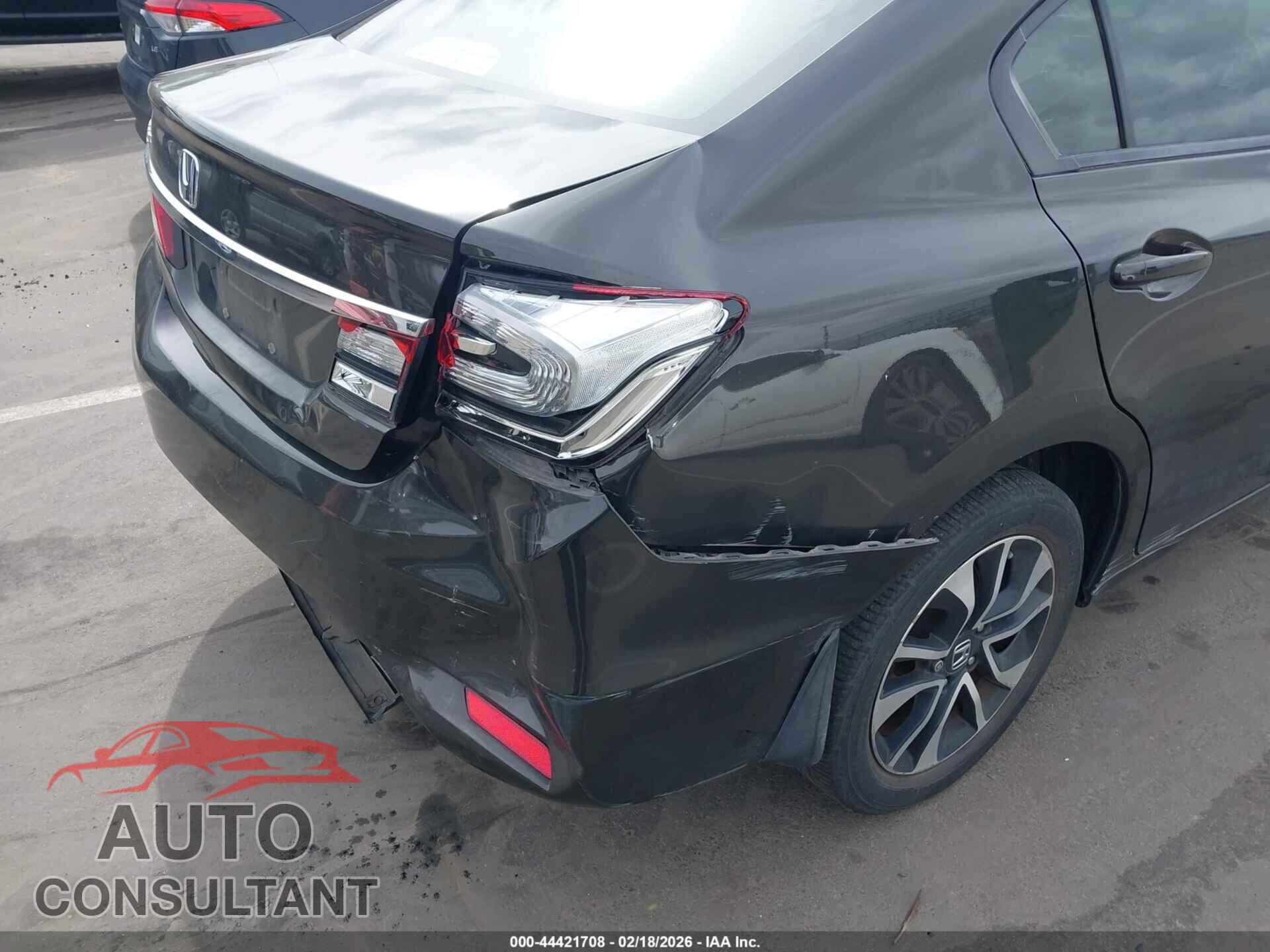 HONDA CIVIC 2013 - 19XFB2F88DE022080