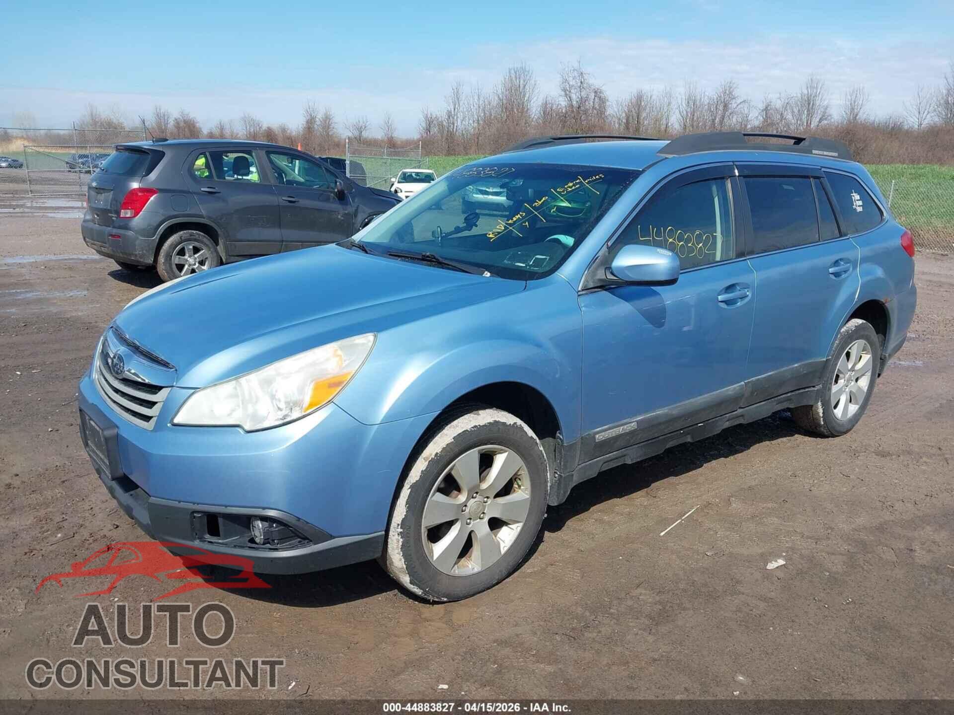 SUBARU OUTBACK 2012 - 4S4BRBCC7C3282958