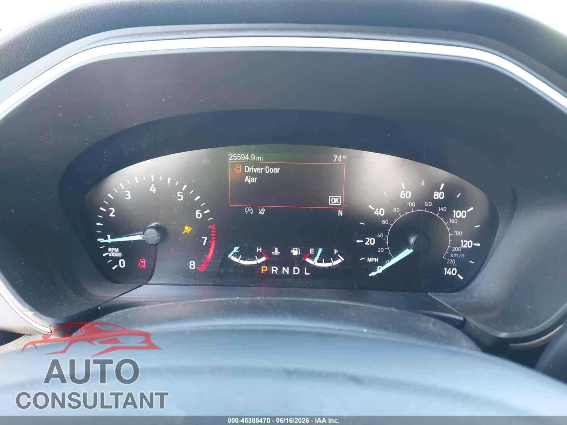 FORD ESCAPE 2020 - 1FMCU0H6XLUA25751