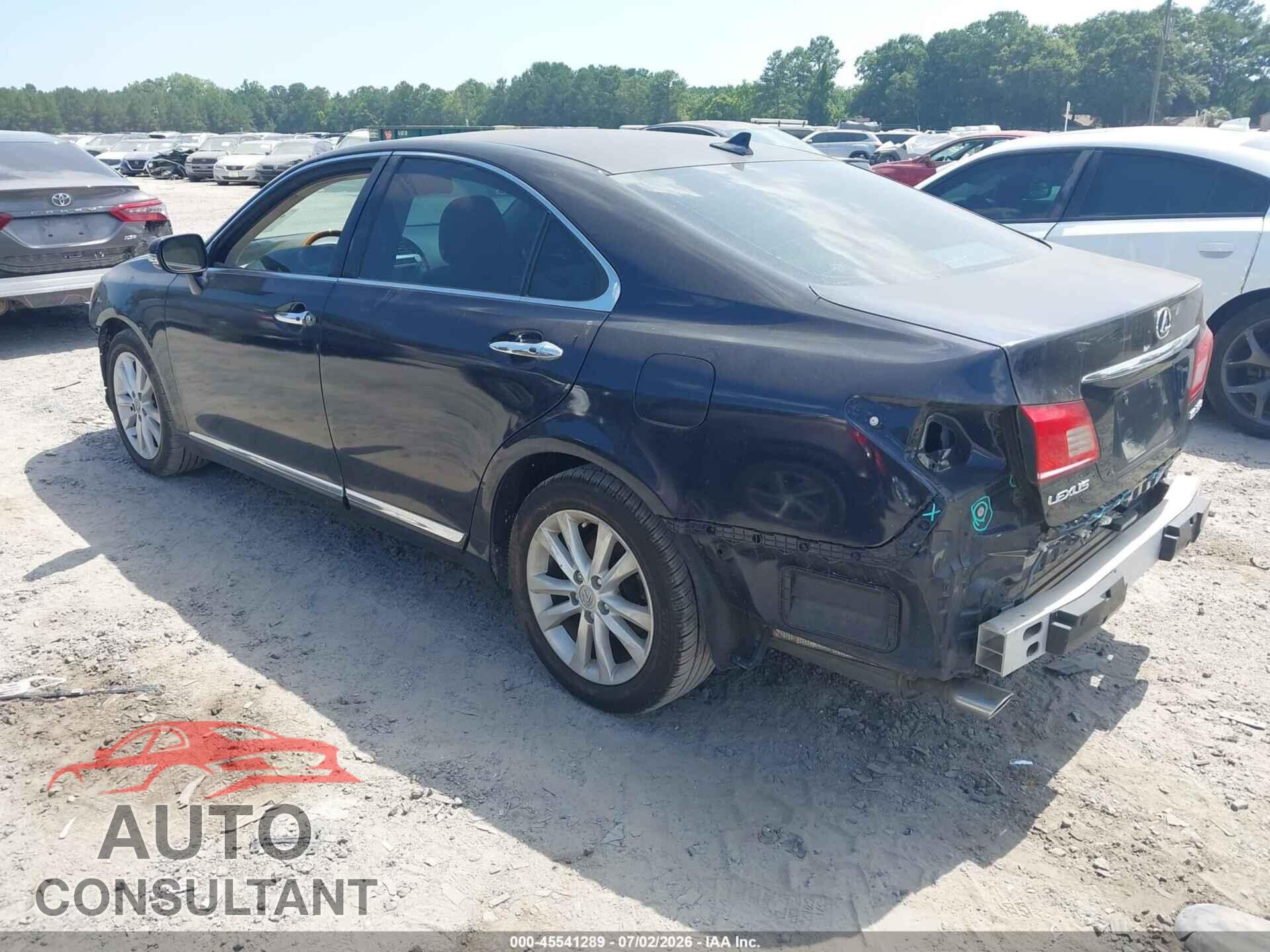 LEXUS ES 350 2010 - JTHBK1EG5A2403202