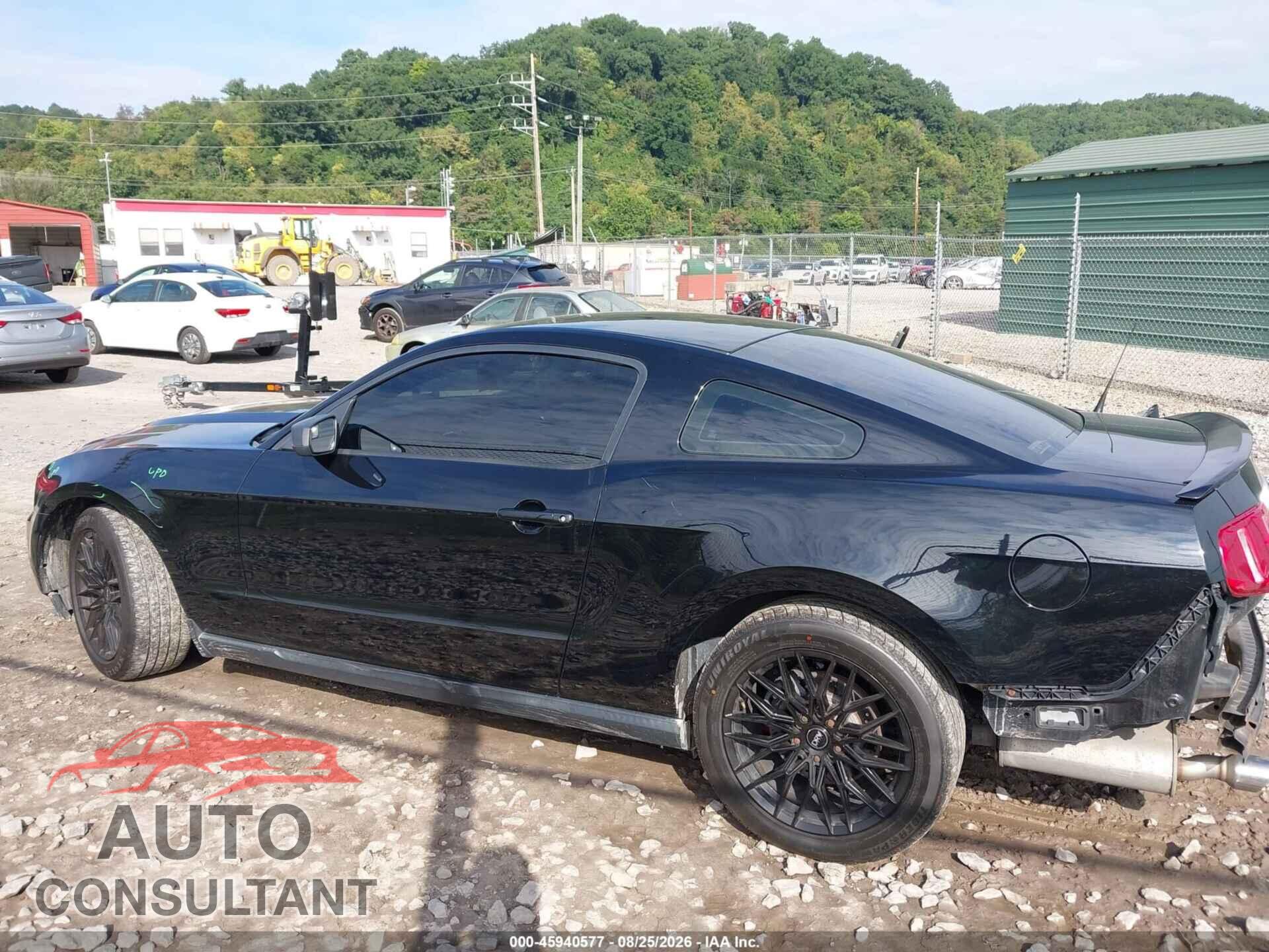 FORD MUSTANG 2012 - 1ZVBP8AM5C5204706