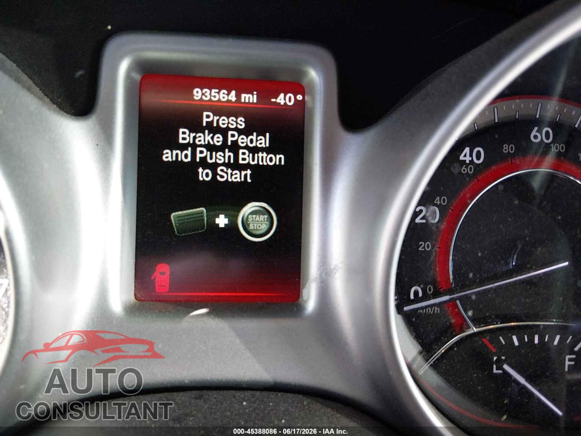DODGE JOURNEY 2017 - 3C4PDDBG8HT528999