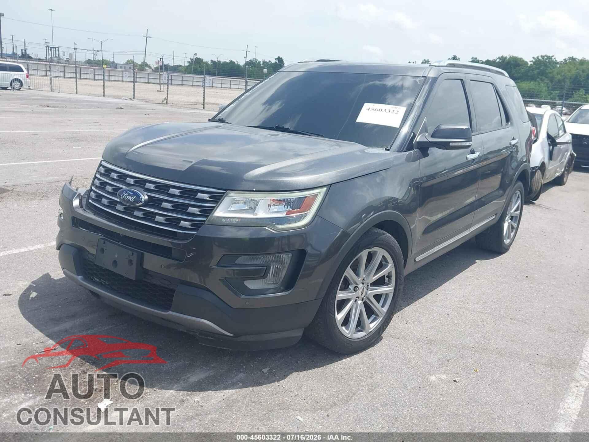 FORD EXPLORER 2017 - 1FM5K7F83HGC06398