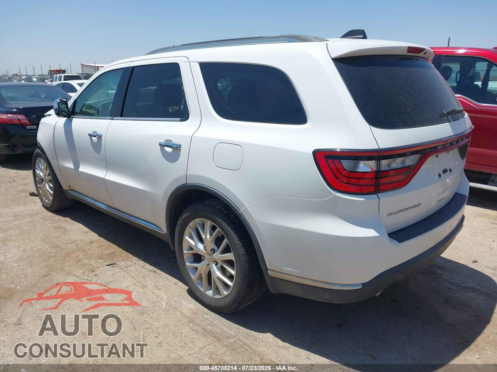 DODGE DURANGO 2017 - 1C4RDHAG7HC709279
