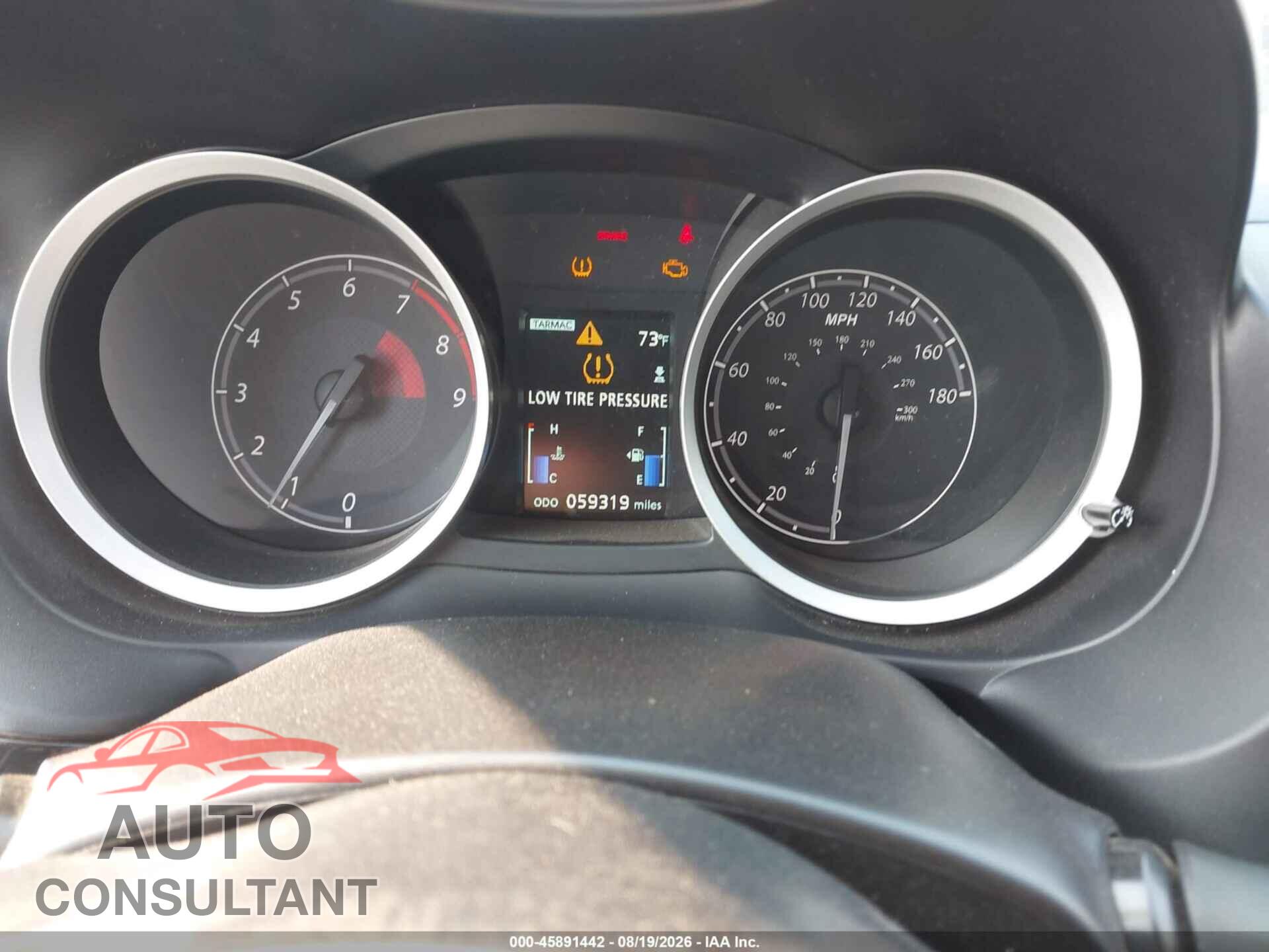 MITSUBISHI LANCER EVOLUTION 2015 - JA32W8FV2FU603959