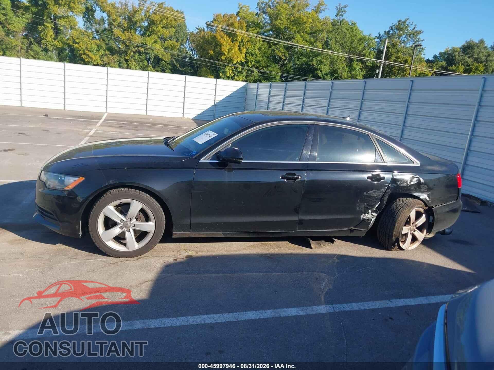 AUDI A6 2012 - WAUDFAFC3CN044182