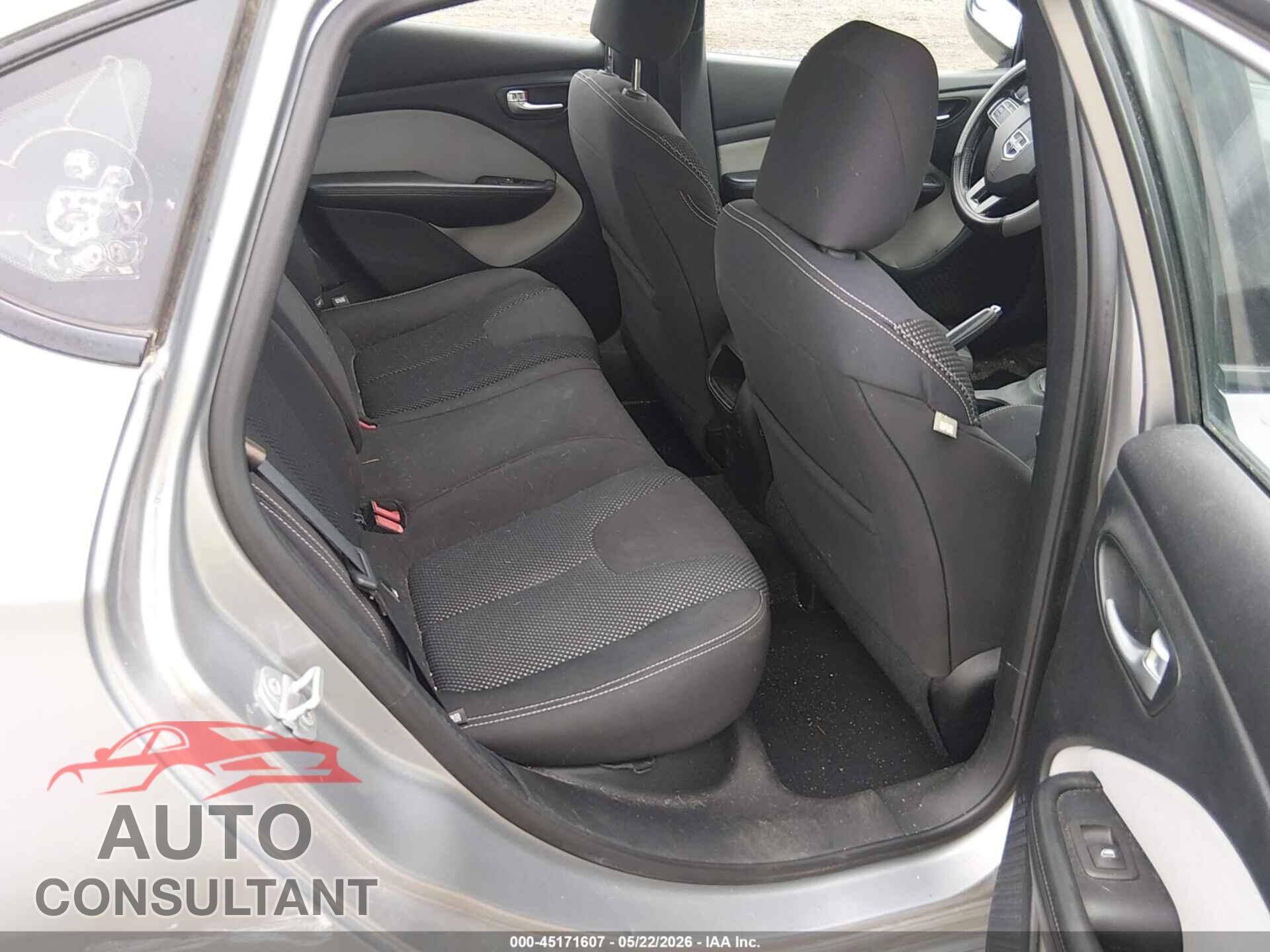 DODGE DART 2015 - 1C3CDFBB1FD346549