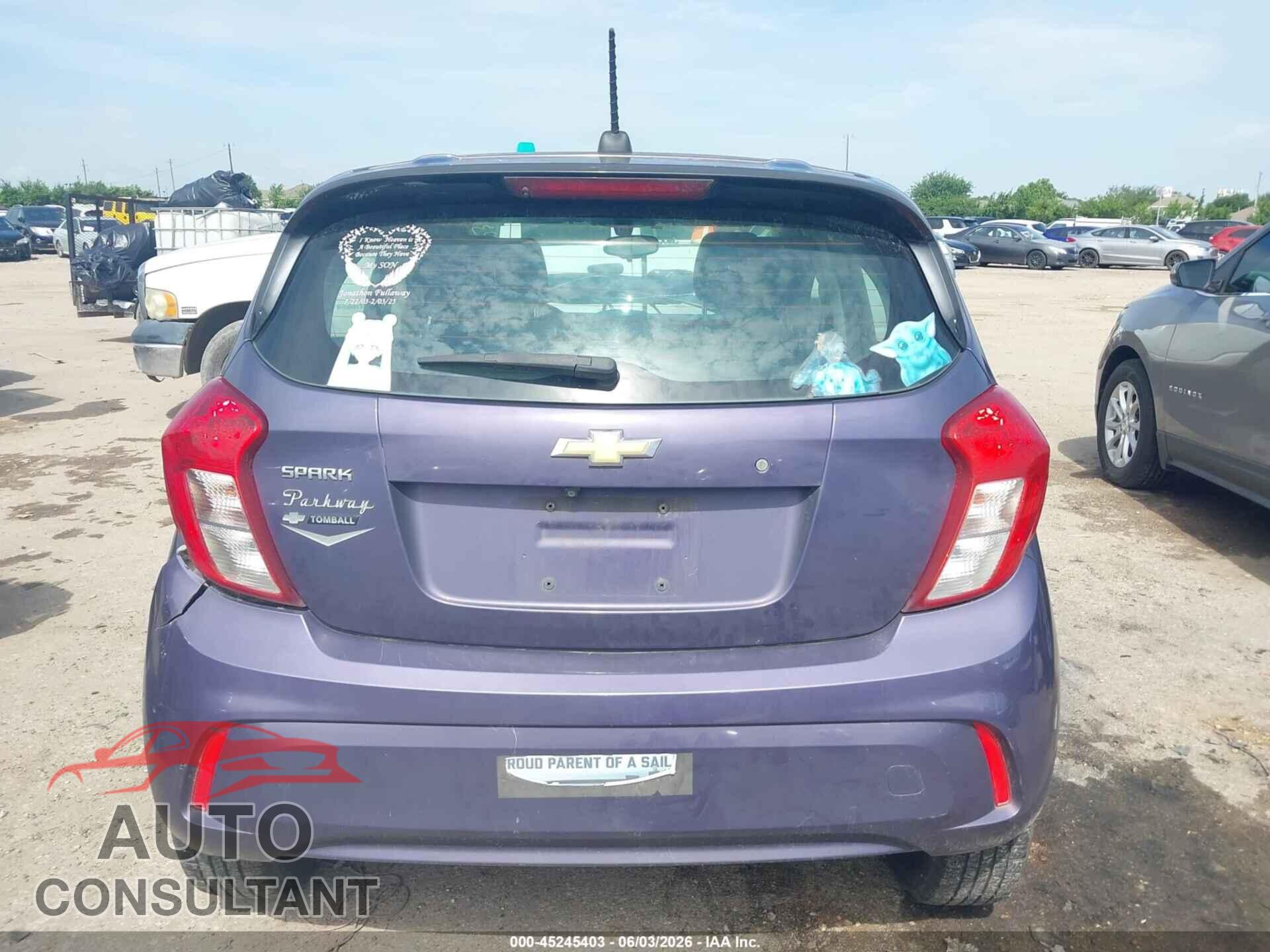 CHEVROLET SPARK 2017 - KL8CB6SA5HC820870