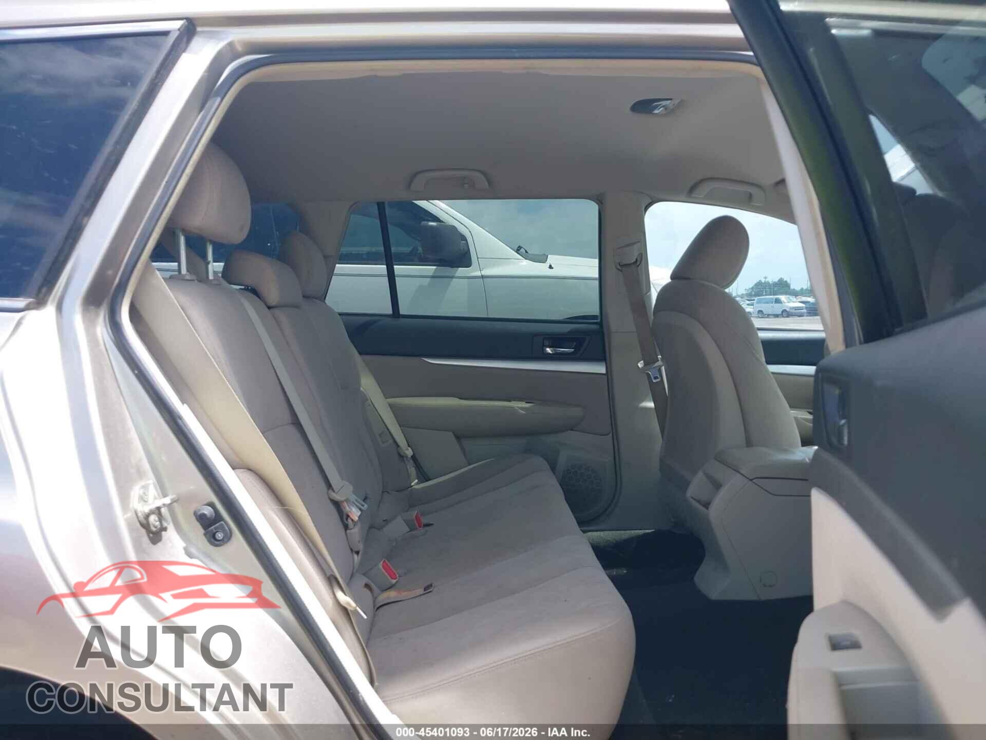 SUBARU OUTBACK 2014 - 4S4BRCCC6E3292292