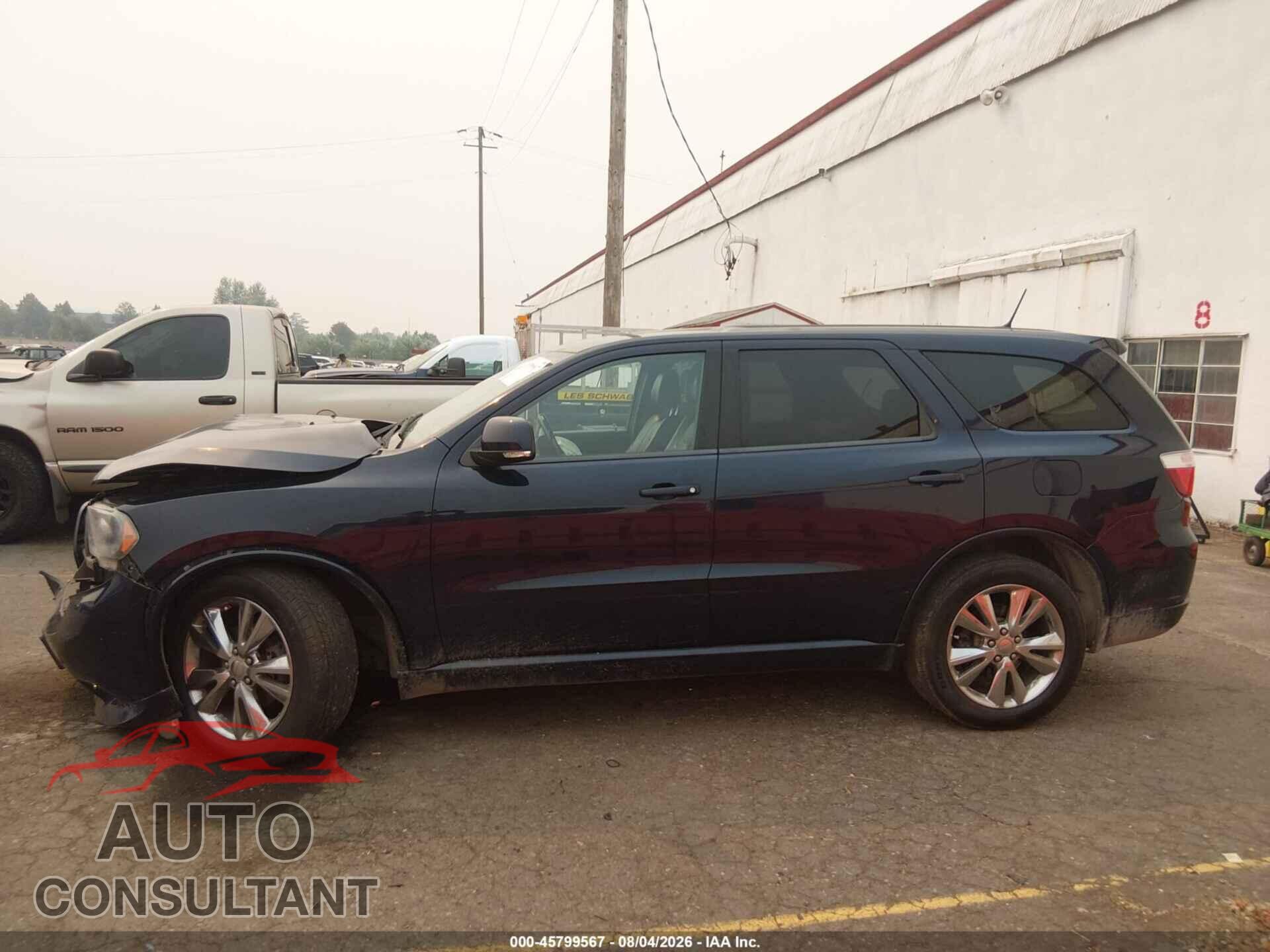 DODGE DURANGO 2012 - 1C4SDHCT3CC321647