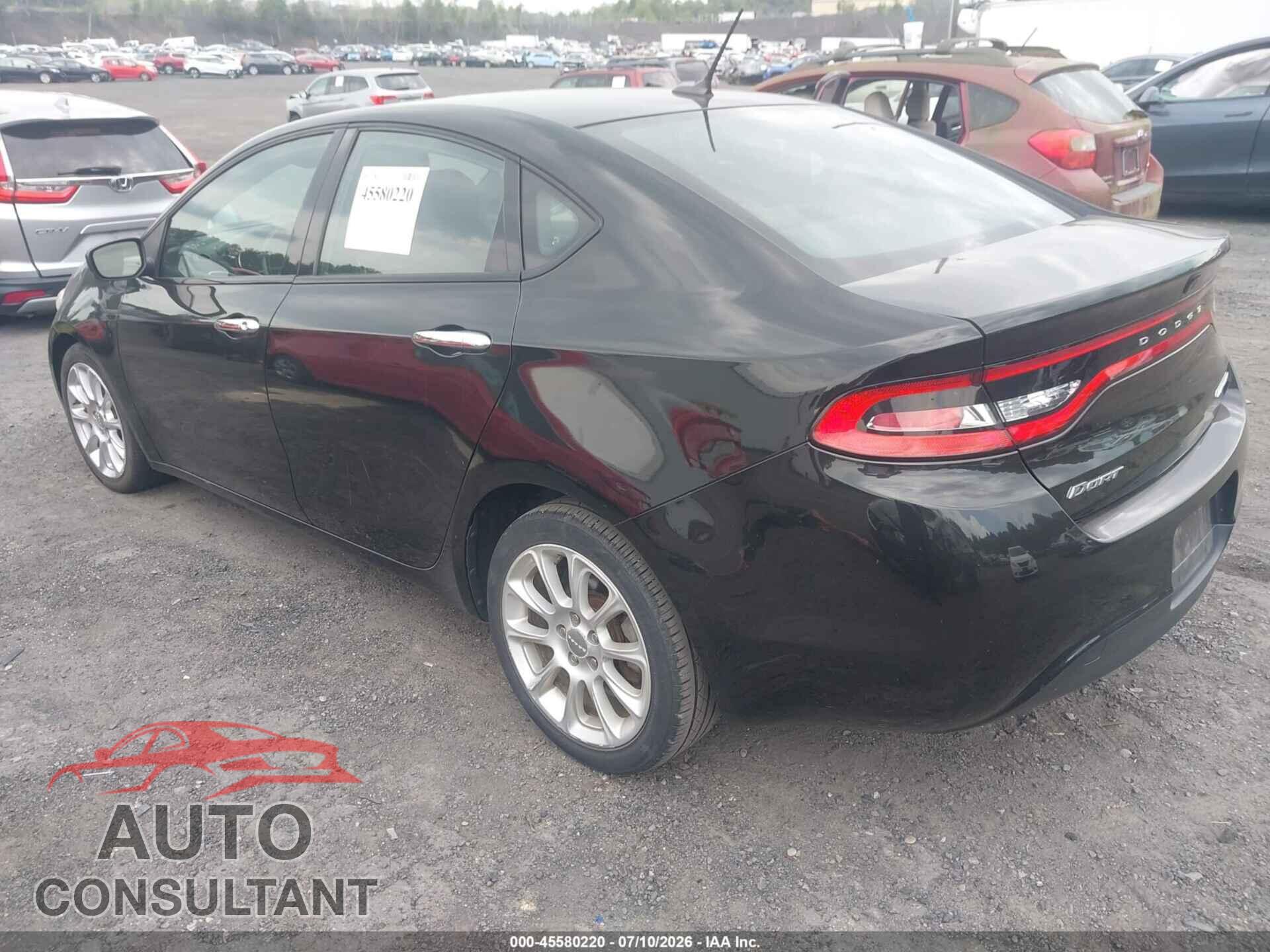 DODGE DART 2013 - 1C3CDFCA8DD322008