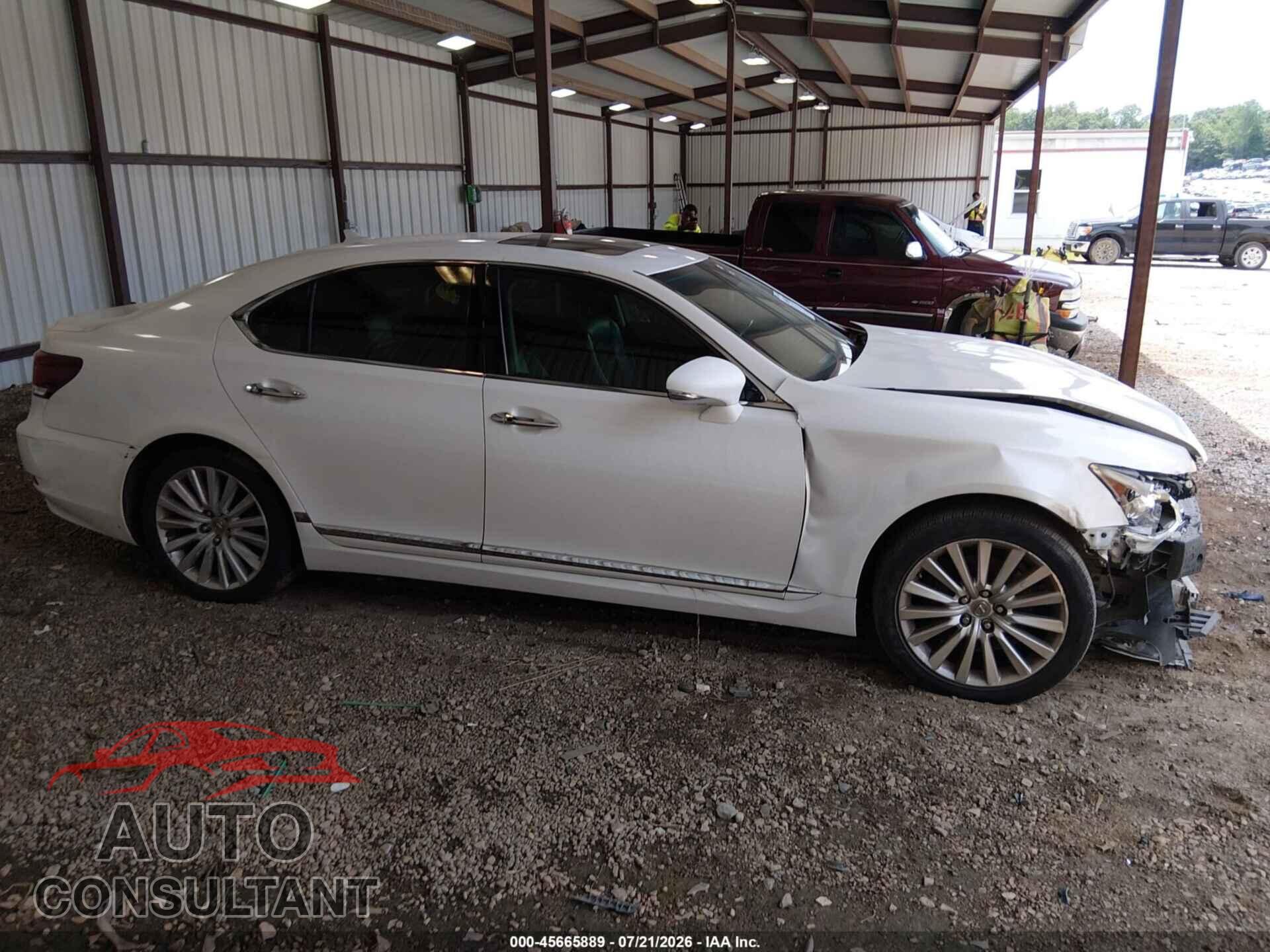 LEXUS LS 460 2013 - JTHBL5EF3D5122479