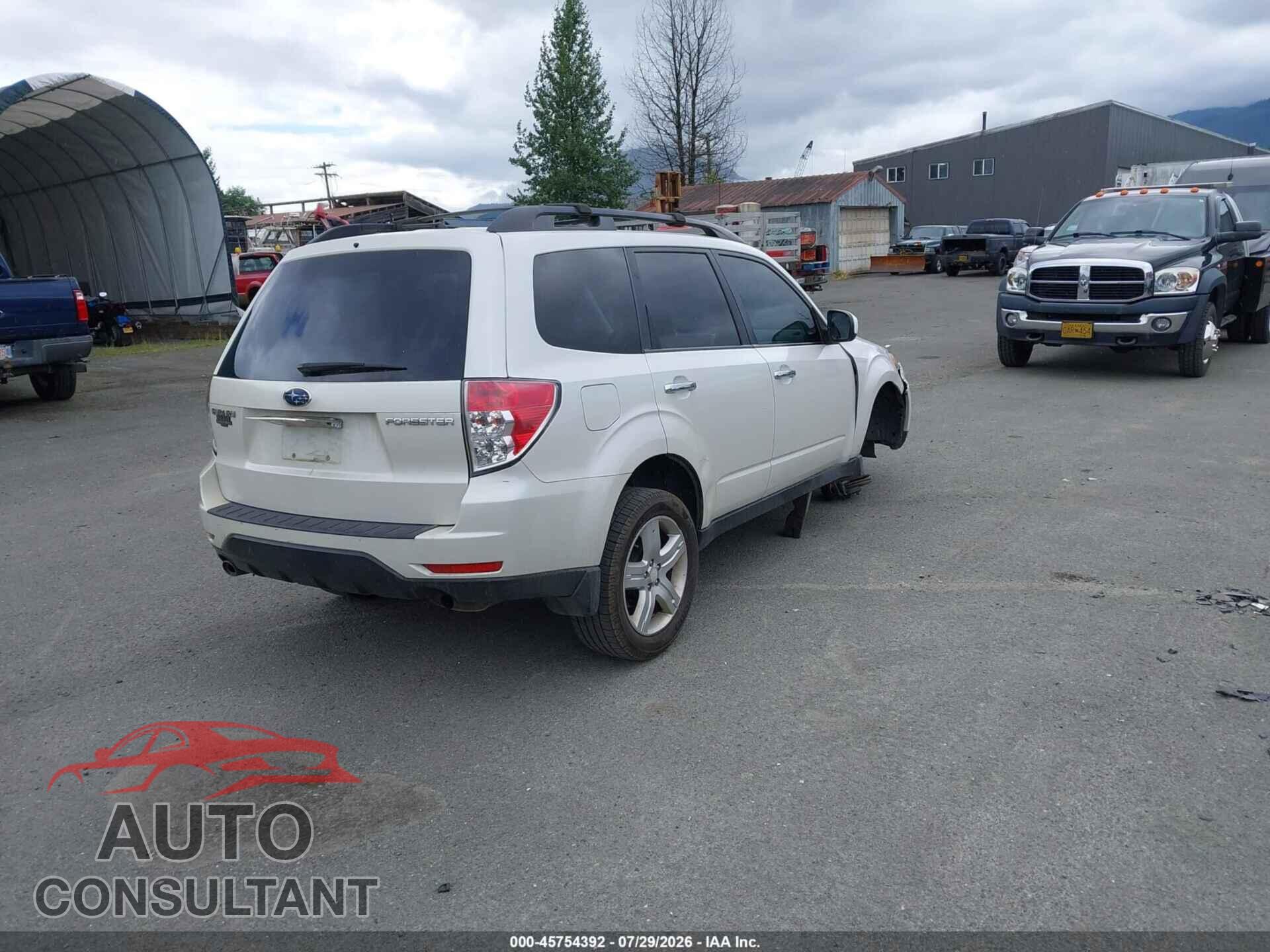 SUBARU FORESTER 2009 - JF2SH63619H757722