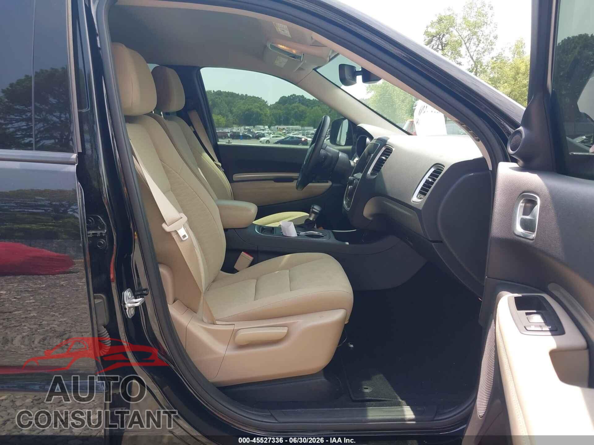 DODGE DURANGO 2019 - 1C4RDJAG8KC744461
