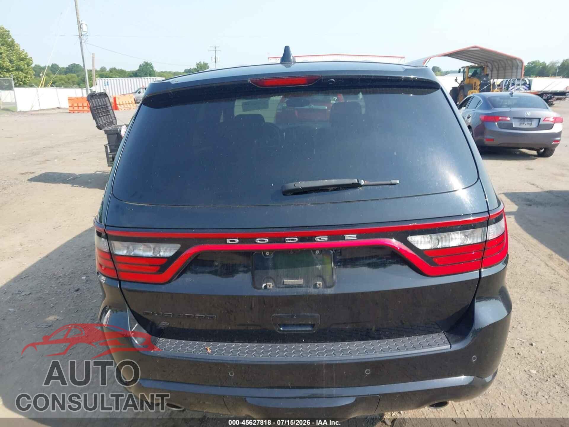 DODGE DURANGO 2018 - 1C4RDJAG3JC213845