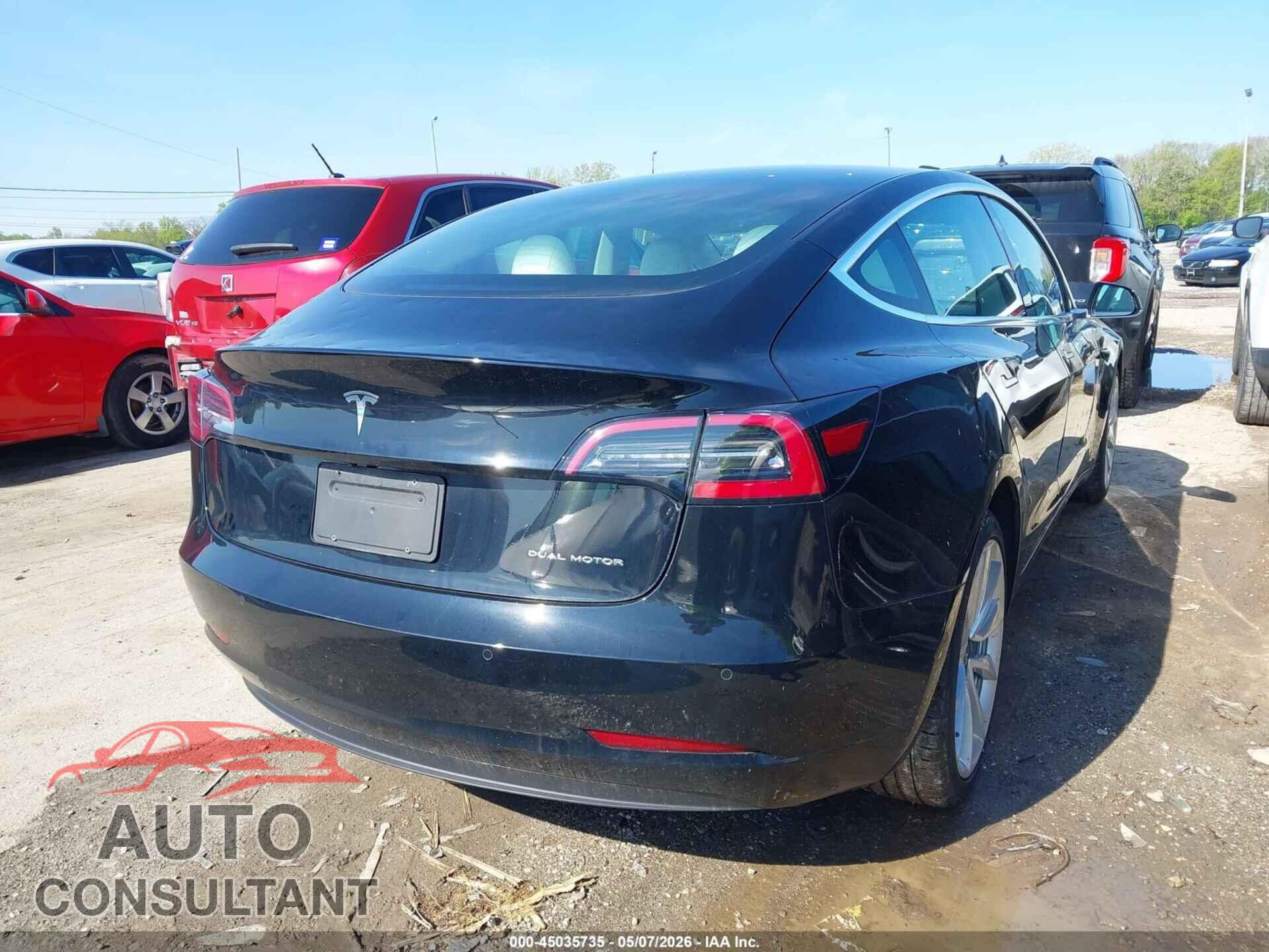 TESLA MODEL 3 2020 - 5YJ3E1EB6LF787928