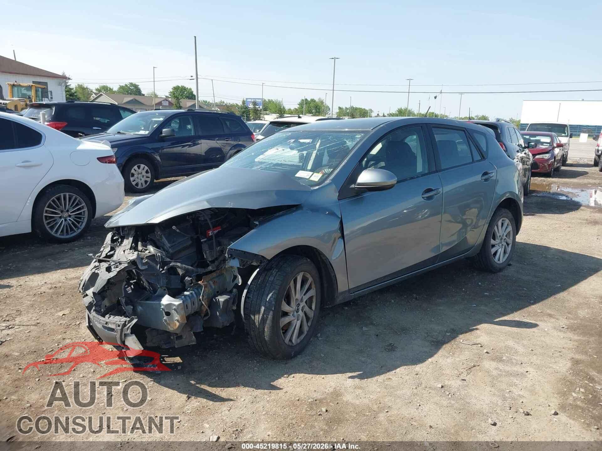 MAZDA MAZDA3 2013 - JM1BL1LP7D1790041