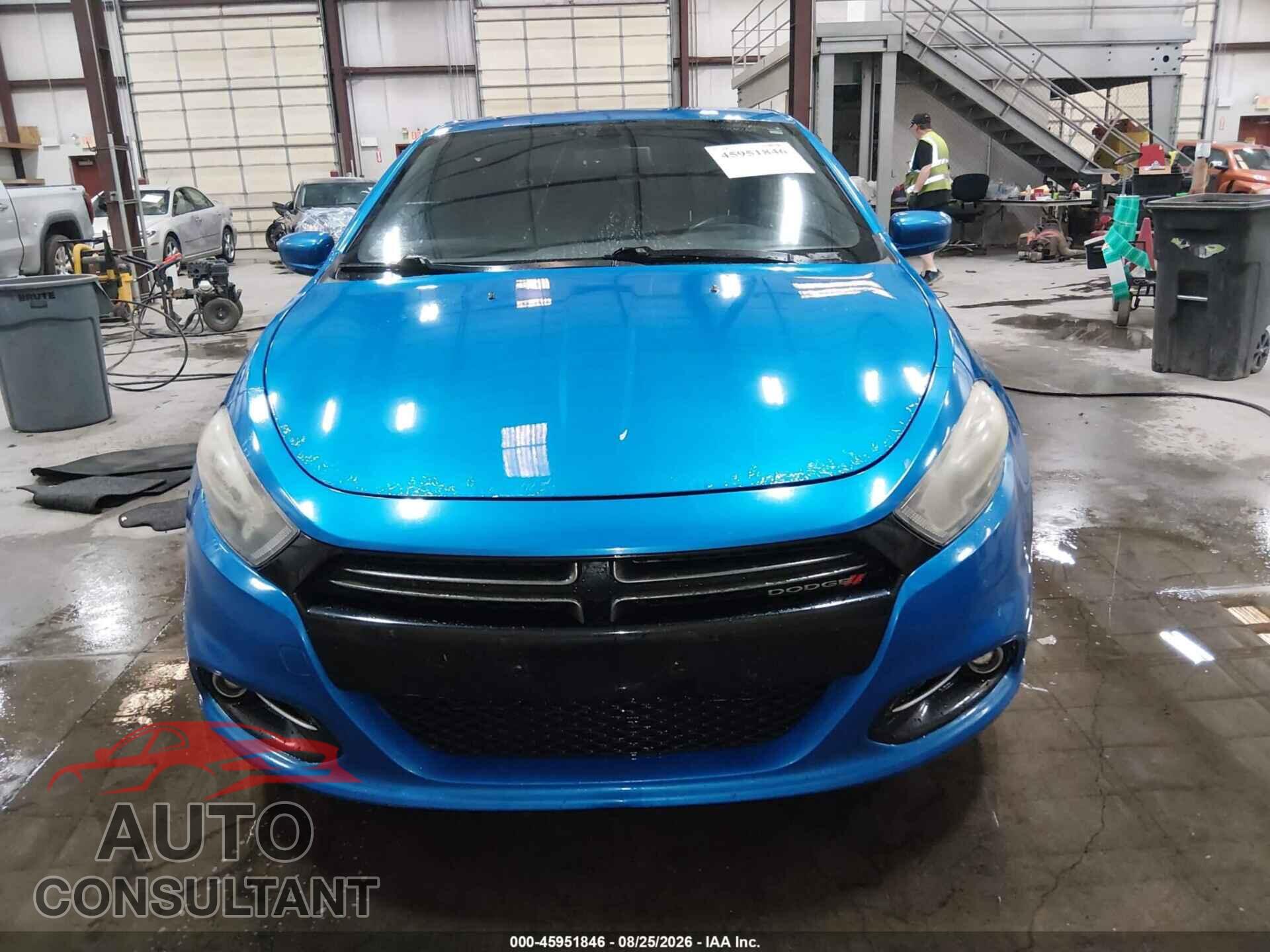 DODGE DART 2015 - 1C3CDFEB6FD368980