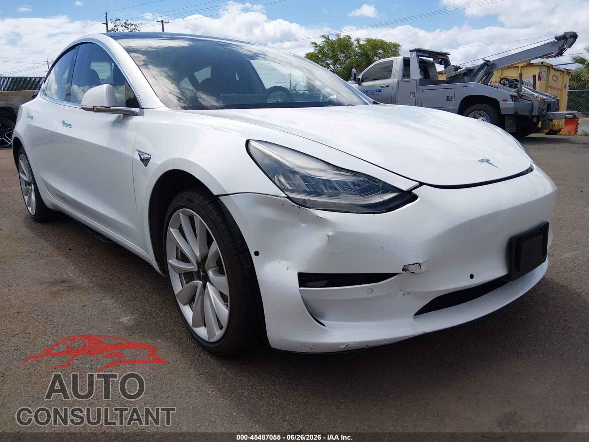 TESLA MODEL 3 2019 - 5YJ3E1EA2KF472596