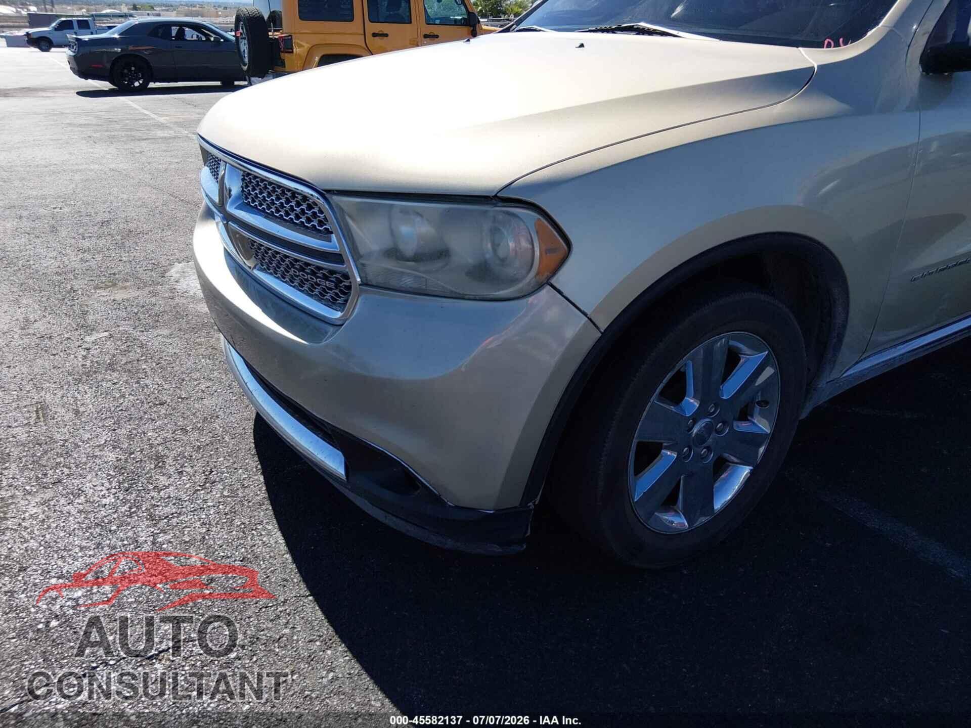 DODGE DURANGO 2011 - 1D4SD5GT8BC592861