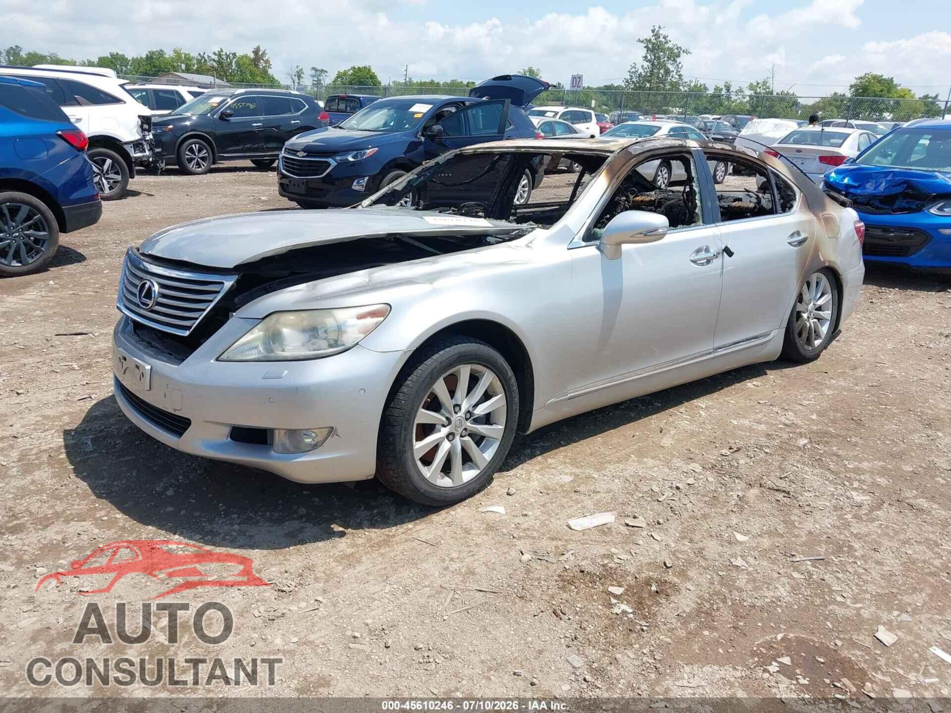 LEXUS LS 460 2010 - JTHCL5EF5A5008211