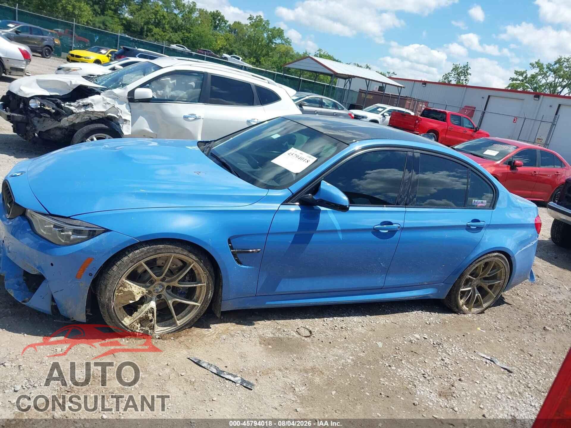 BMW M3 2018 - WBS8M9C54J5K98410
