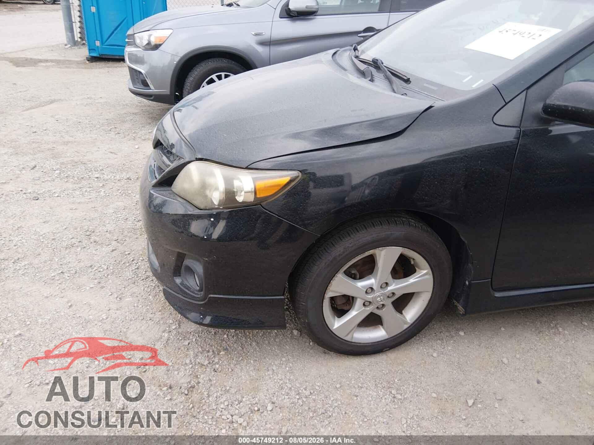 TOYOTA COROLLA 2013 - 5YFBU4EE5DP176904