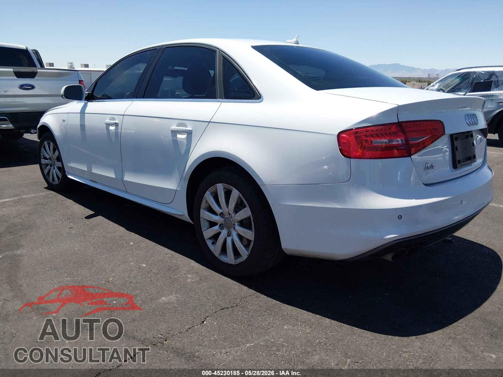 AUDI A4 2014 - WAUEFAFL0EN007372