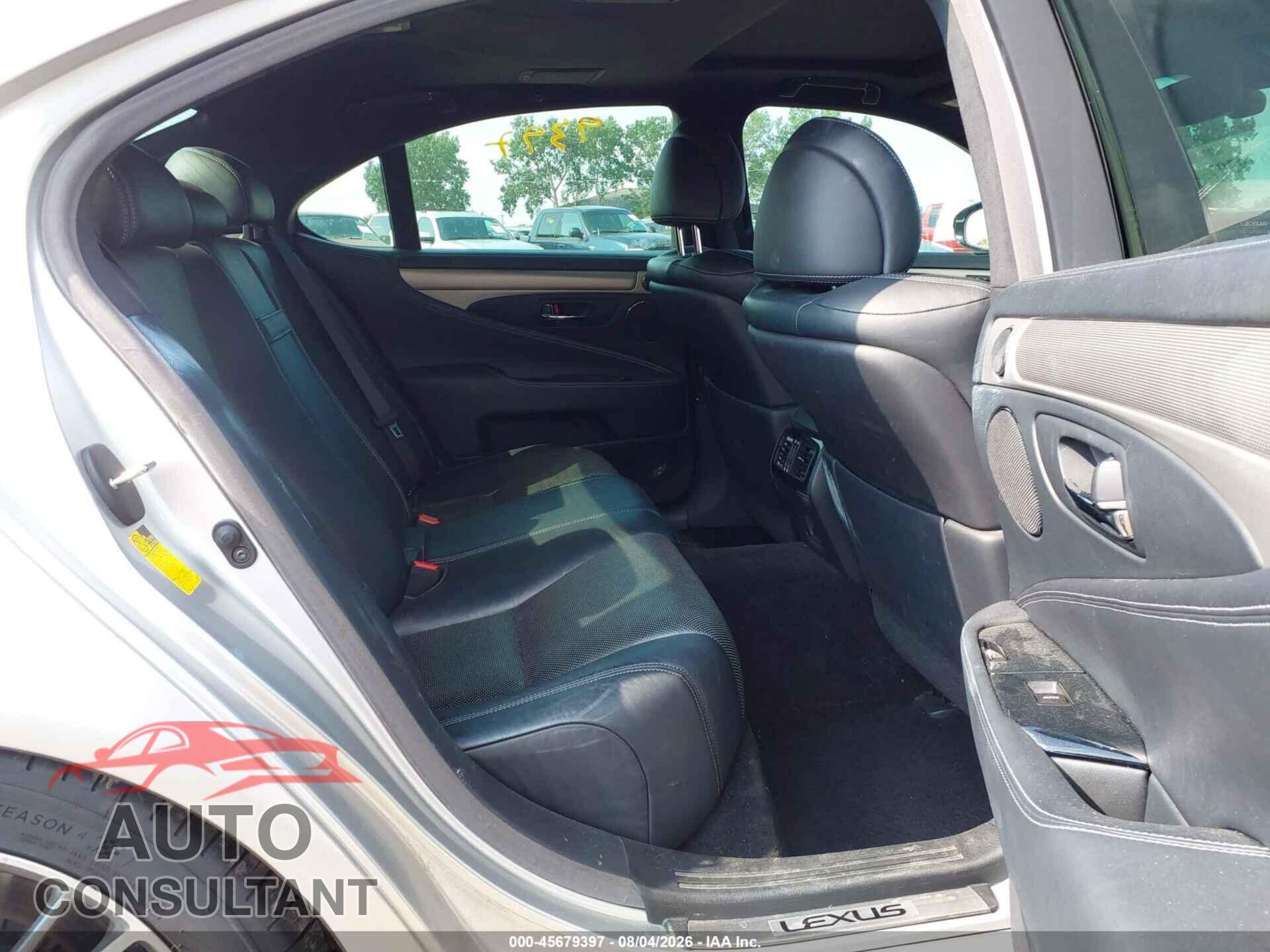 LEXUS LS 460 2013 - JTHCL5EF2D5018019