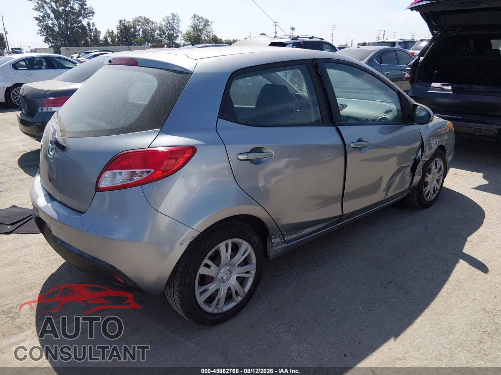 MAZDA MAZDA2 2013 - JM1DE1KY8D0153047