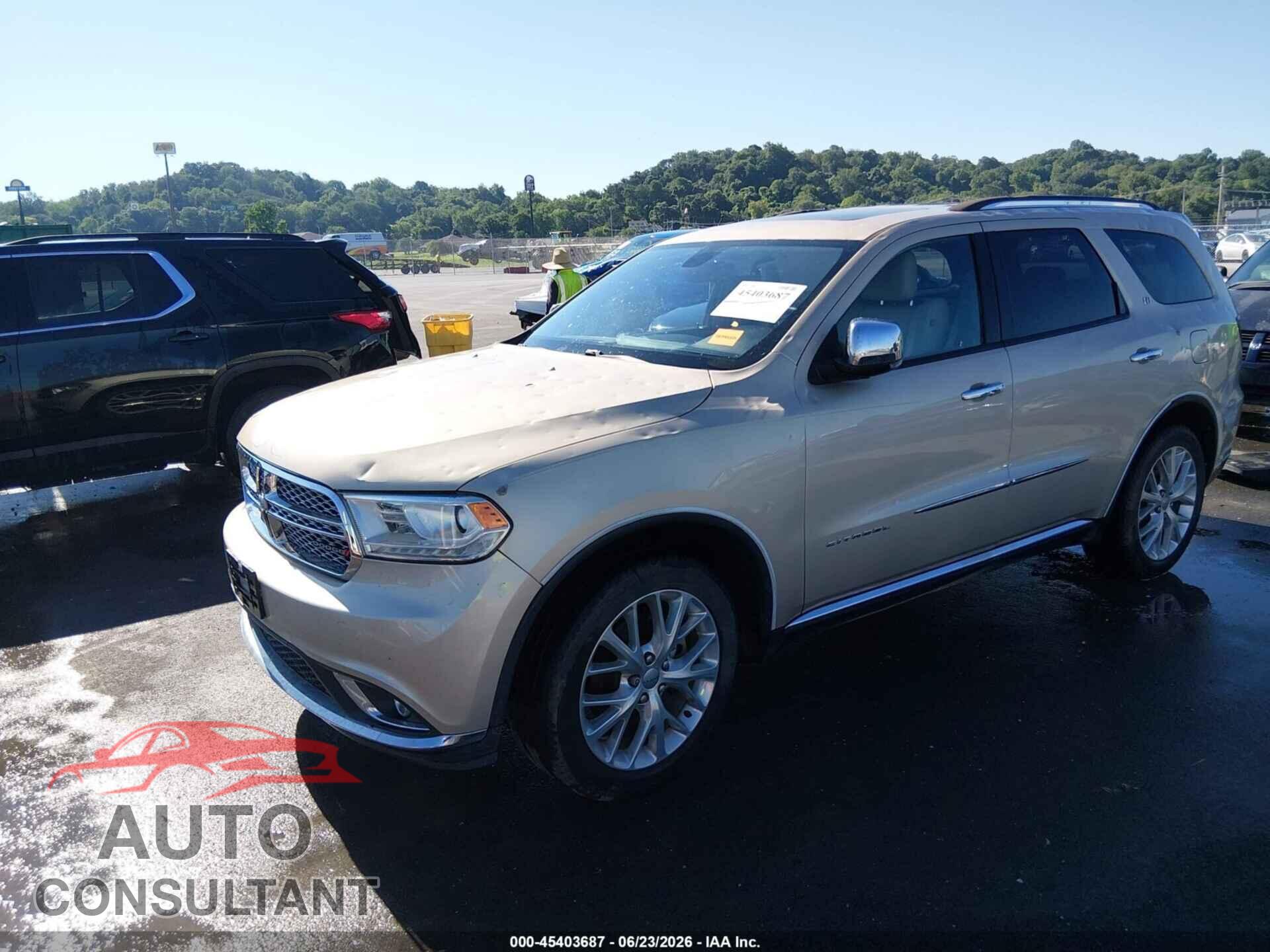 DODGE DURANGO 2015 - 1C4RDHEG3FC244054