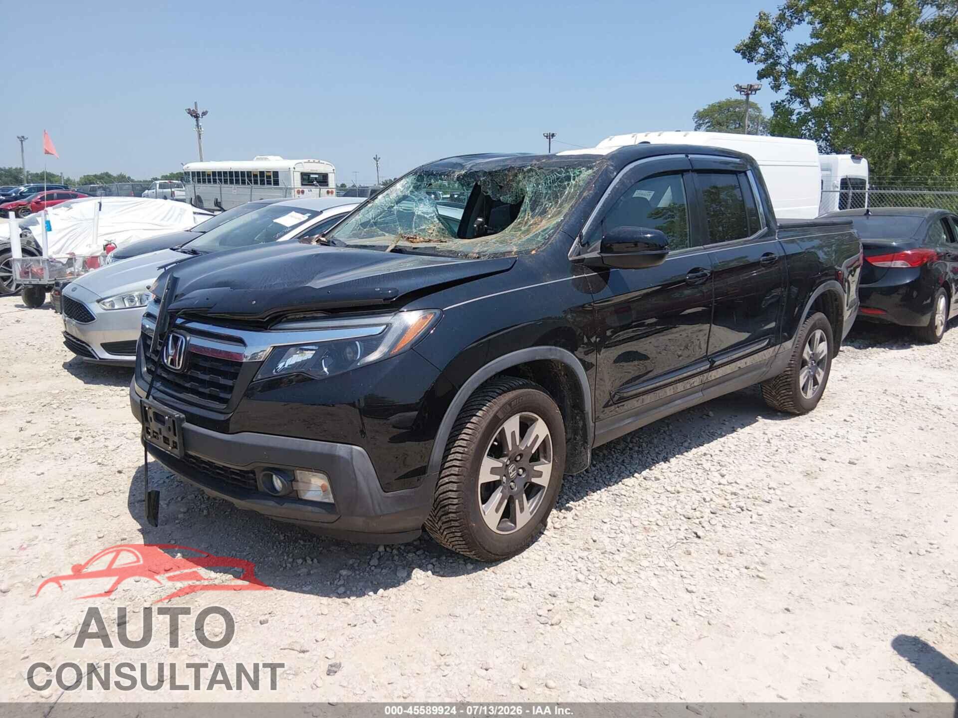 HONDA RIDGELINE 2017 - 5FPYK3F61HB028985
