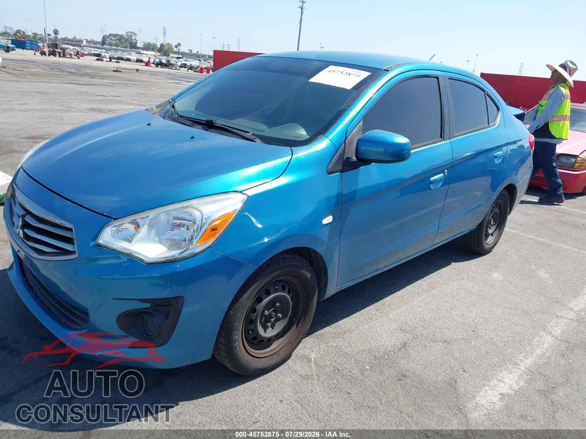 MITSUBISHI MIRAGE G4 2017 - ML32F3FJ0HHF10313