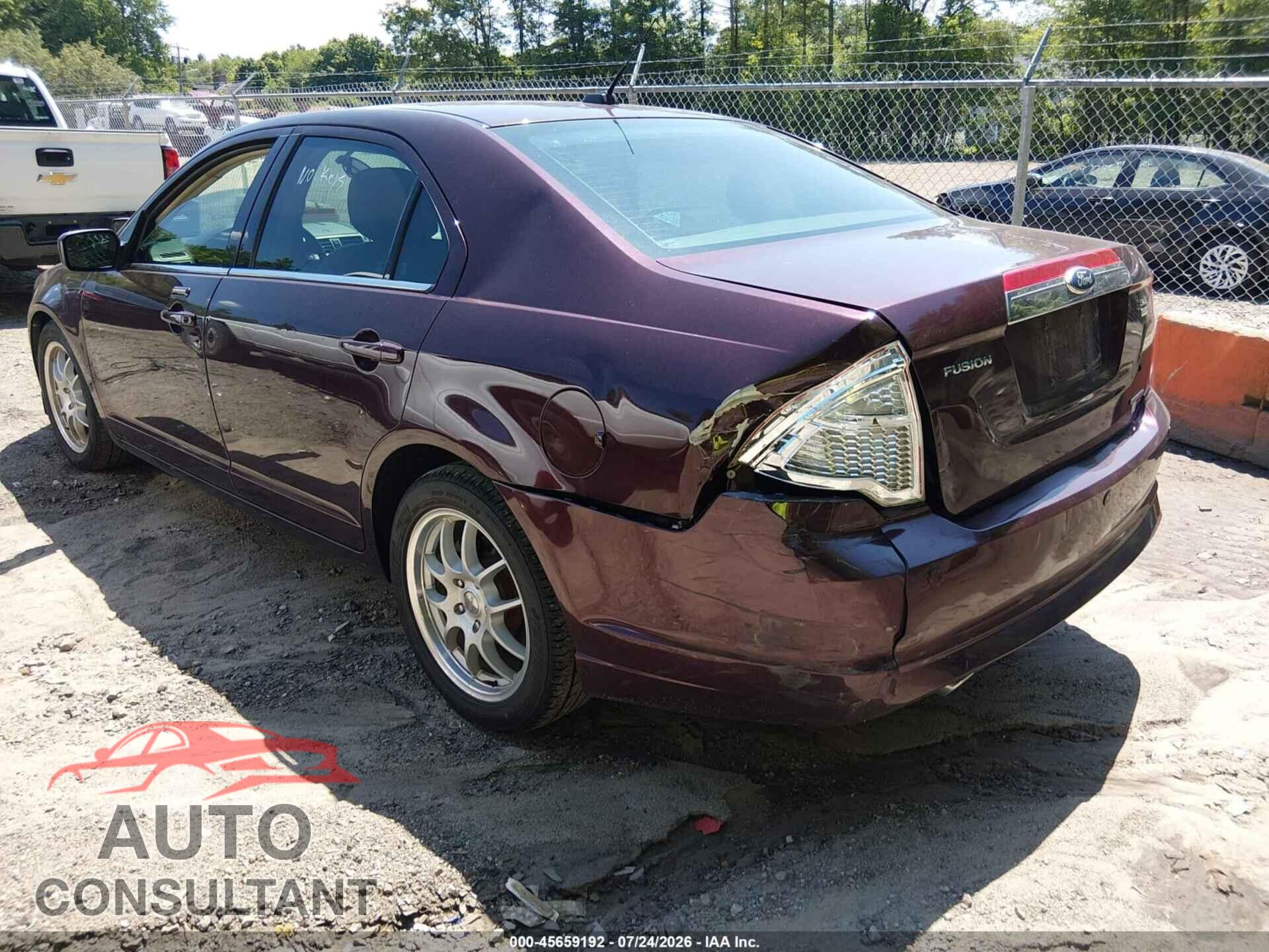 FORD FUSION 2011 - 3FAHP0CG1BR212325
