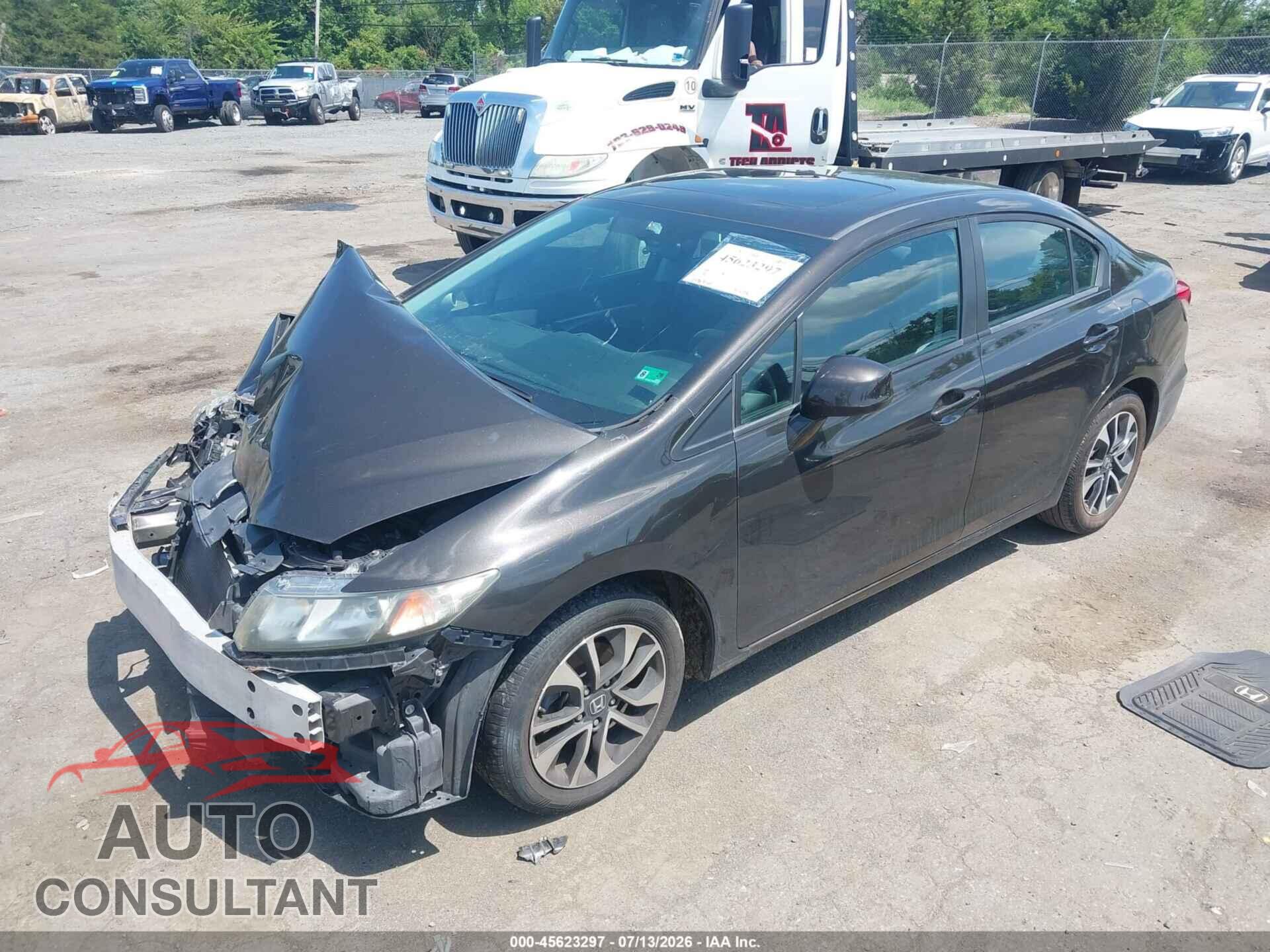 HONDA CIVIC 2013 - 19XFB2F84DE067601