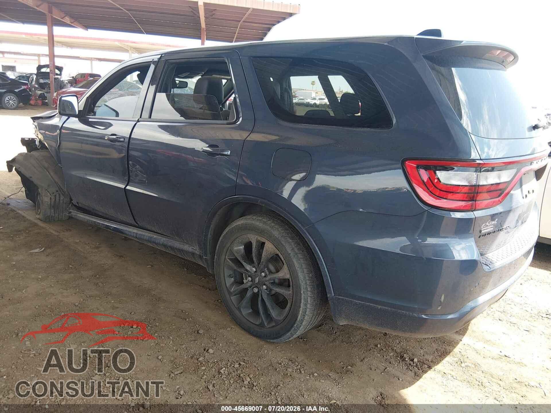 DODGE DURANGO 2021 - 1C4RDHDGXMC804201