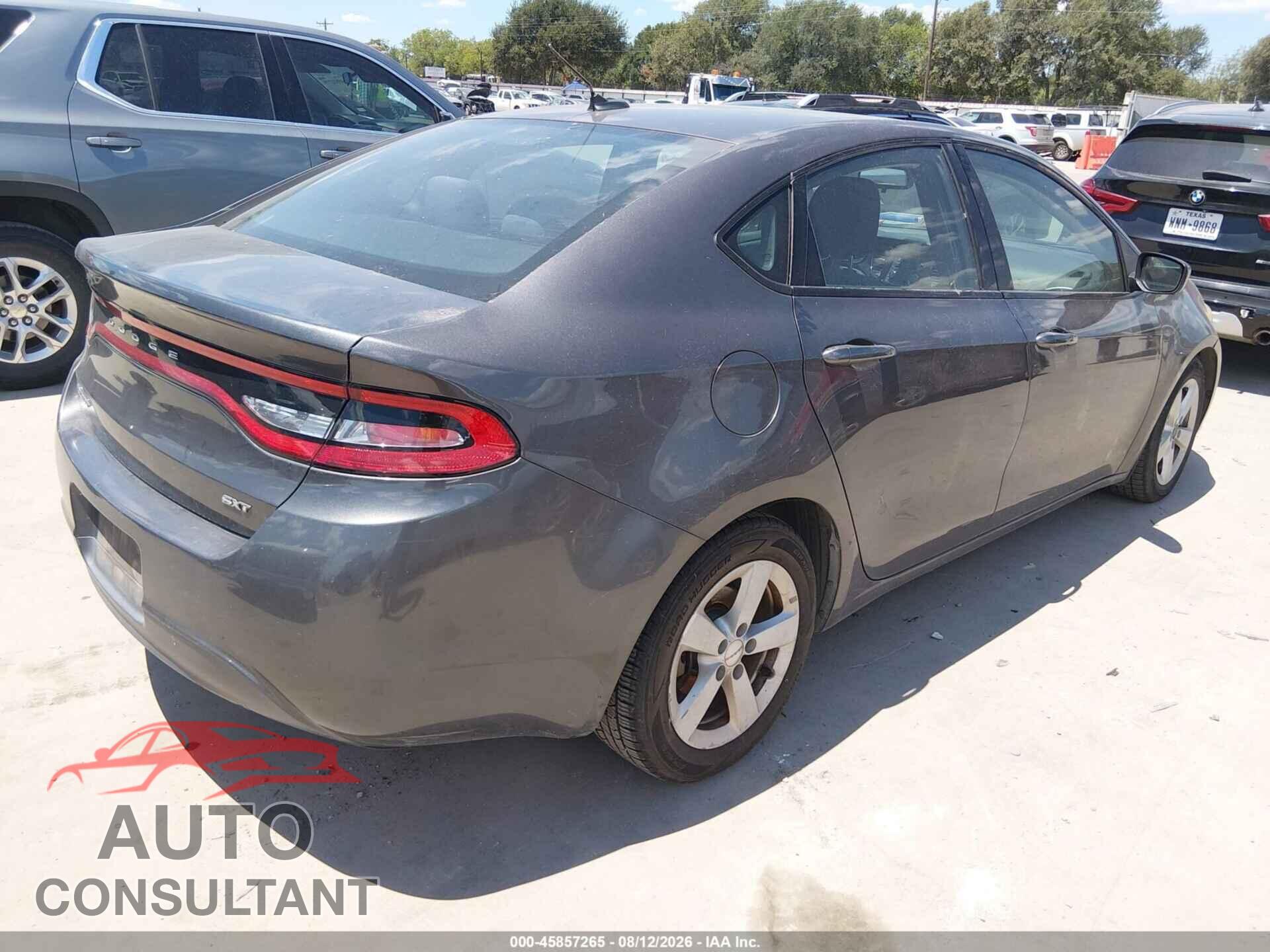 DODGE DART 2016 - 1C3CDFBB1GD577288