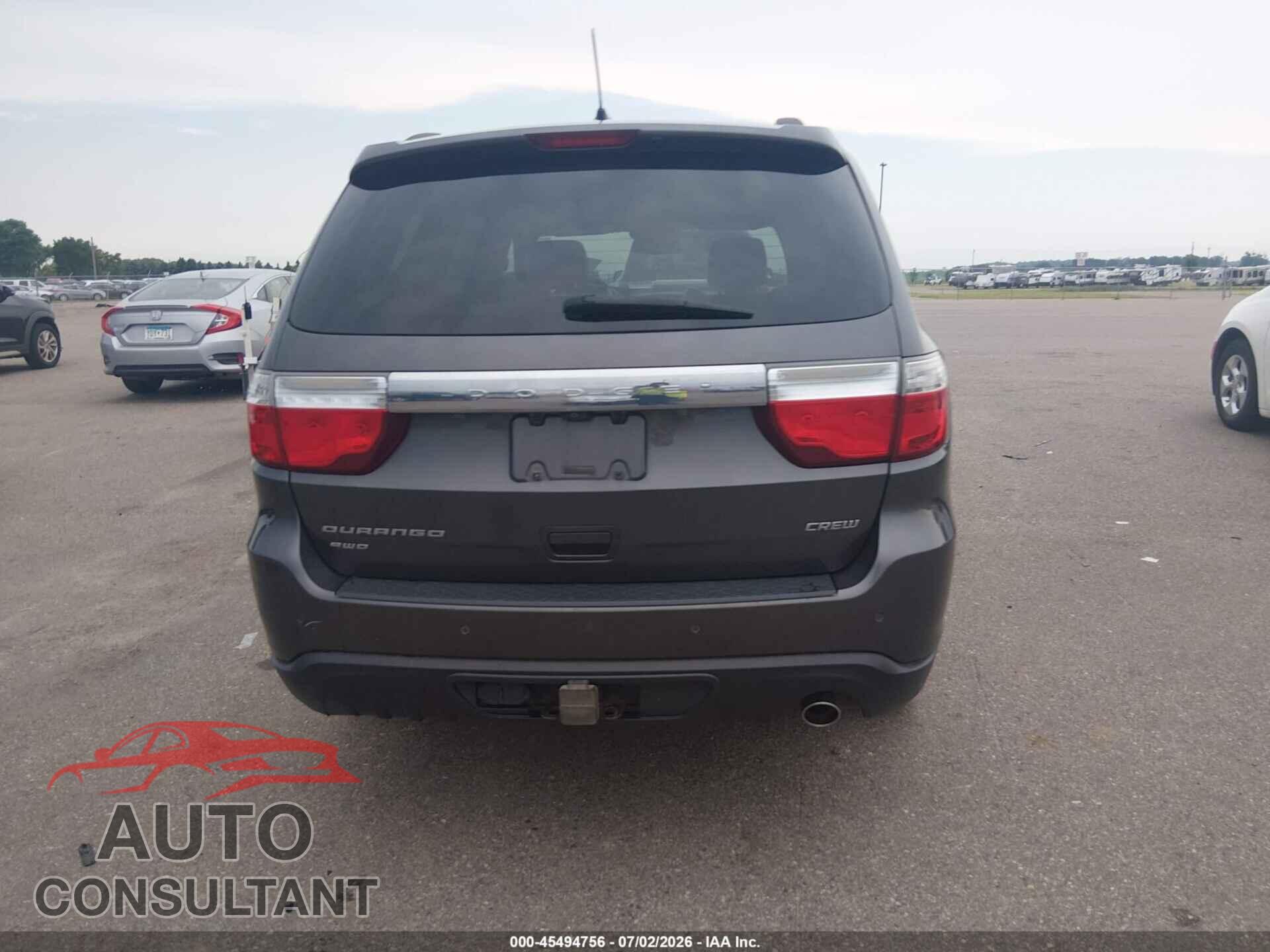 DODGE DURANGO 2013 - 1C4RDJDG2DC699029