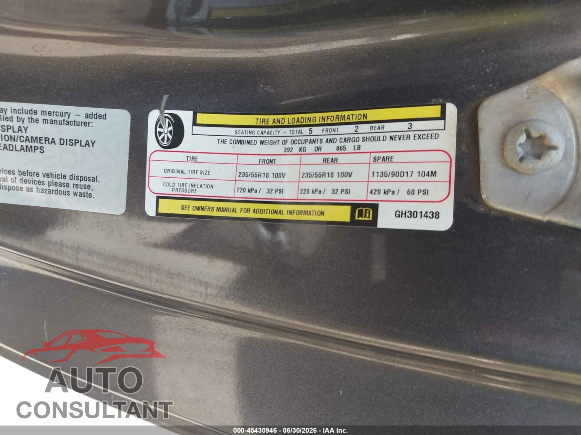 DODGE CHALLENGER 2016 - 2C3CDZAG5GH301438