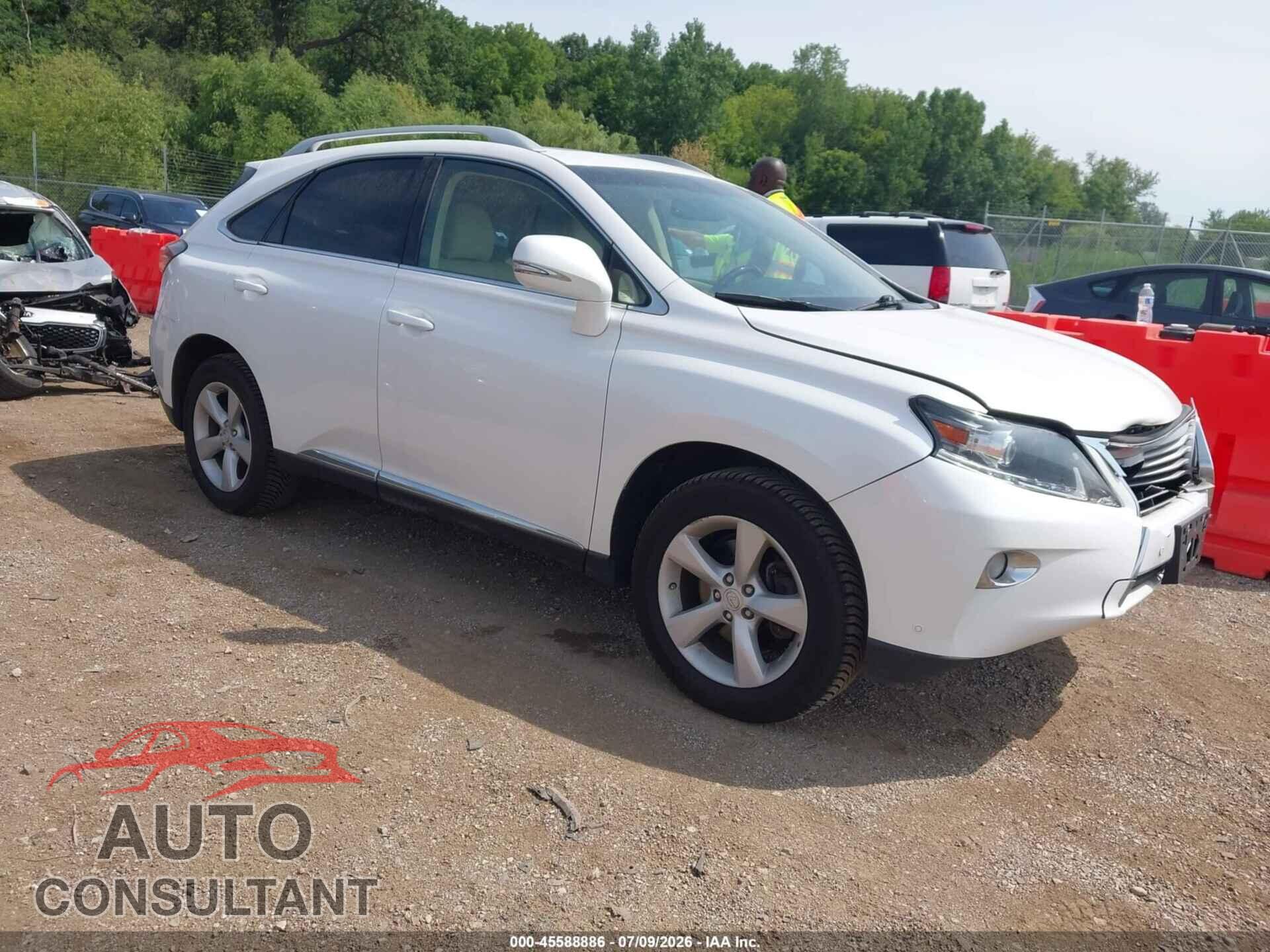 LEXUS RX 350 2013 - 2T2BK1BA2DC184492