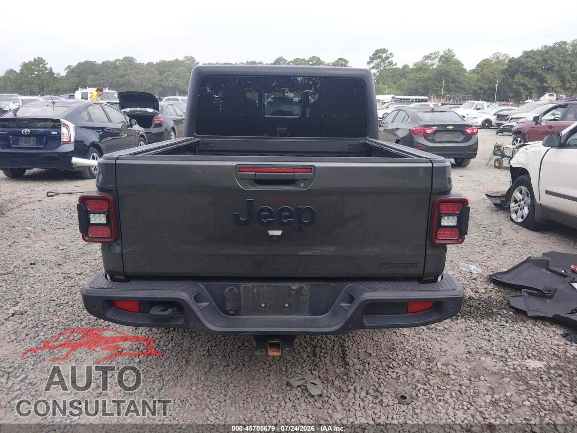 JEEP GLADIATOR 2020 - 1C6HJTAG3LL210986
